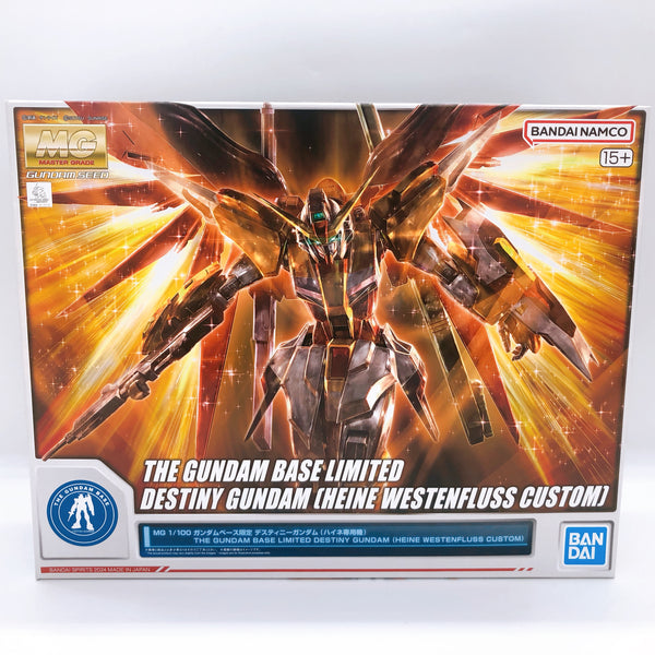 MG 1/100 Destiny Gundam Heine Westenfluss Custom Limited Model Kit Bandai NEW