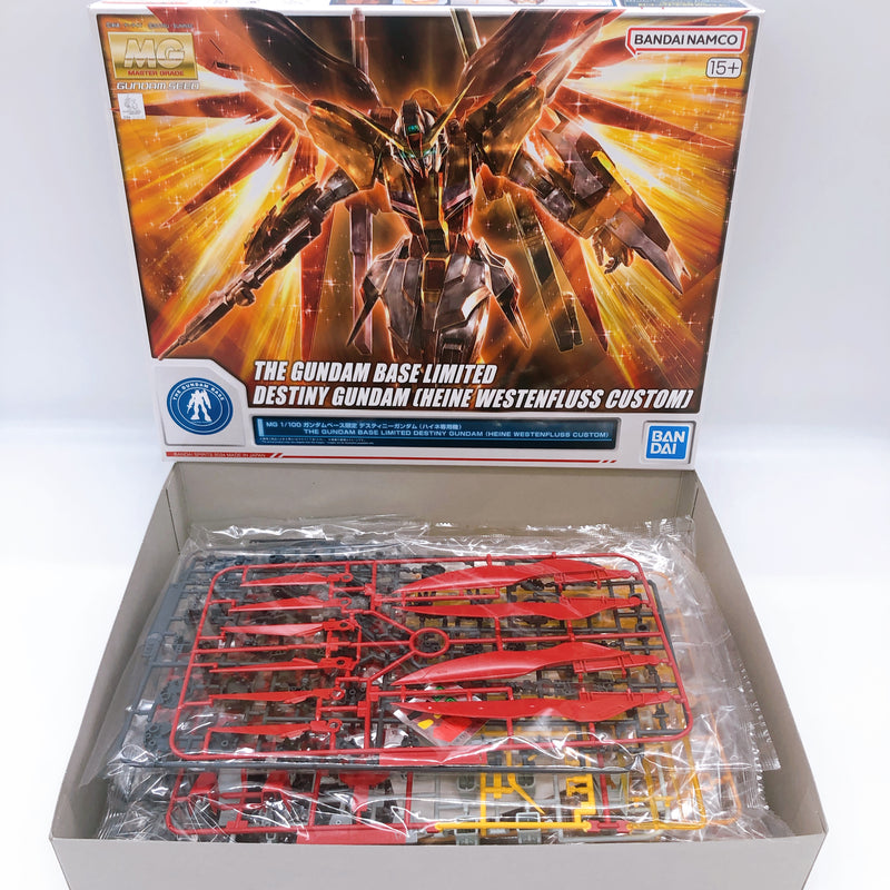 MG 1/100 Destiny Gundam Heine Westenfluss Custom Limited Model Kit Bandai NEW