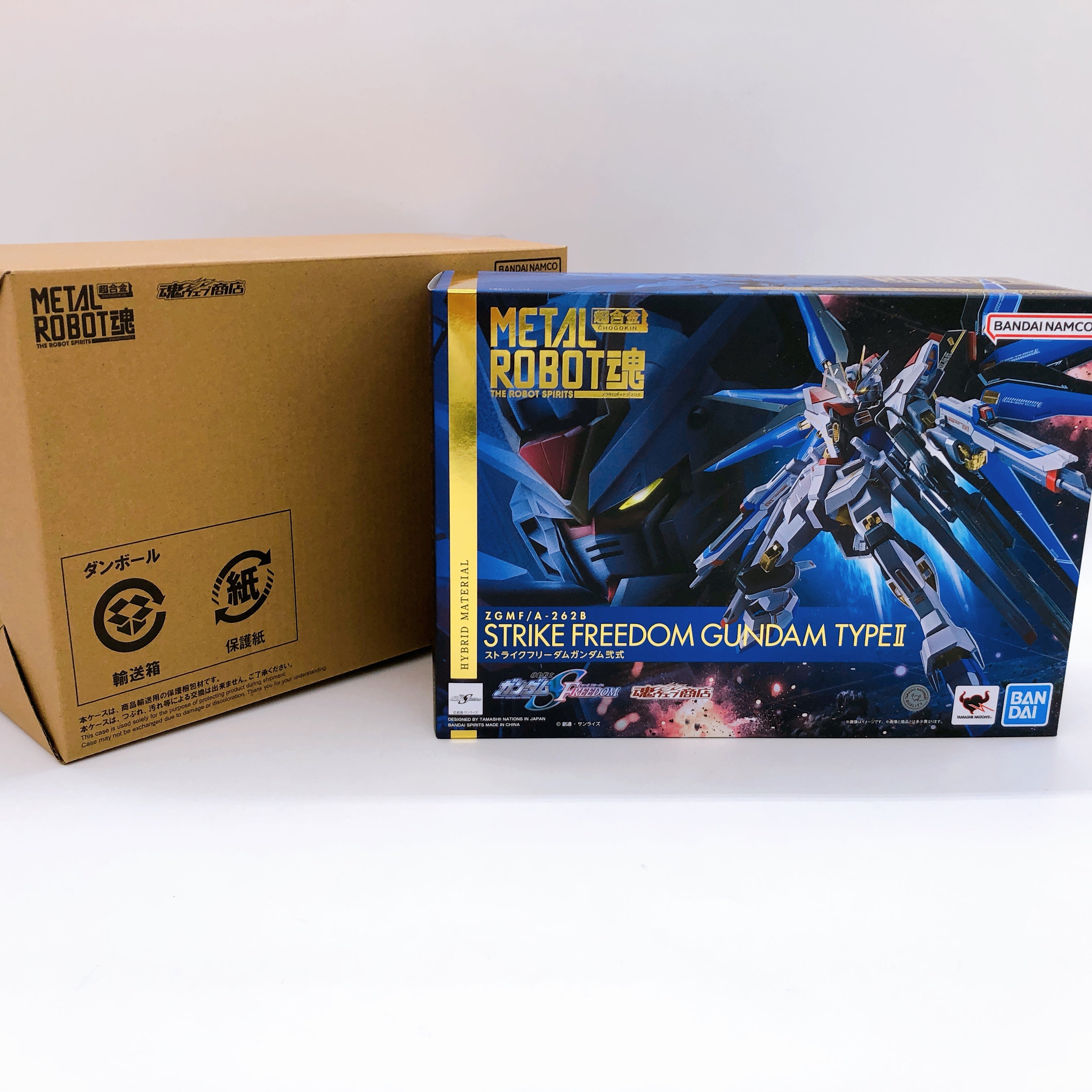 Metal Robot Spirits SIDE MS Strike Freedom Gundam Type II Figure Bandai FASTSHIP