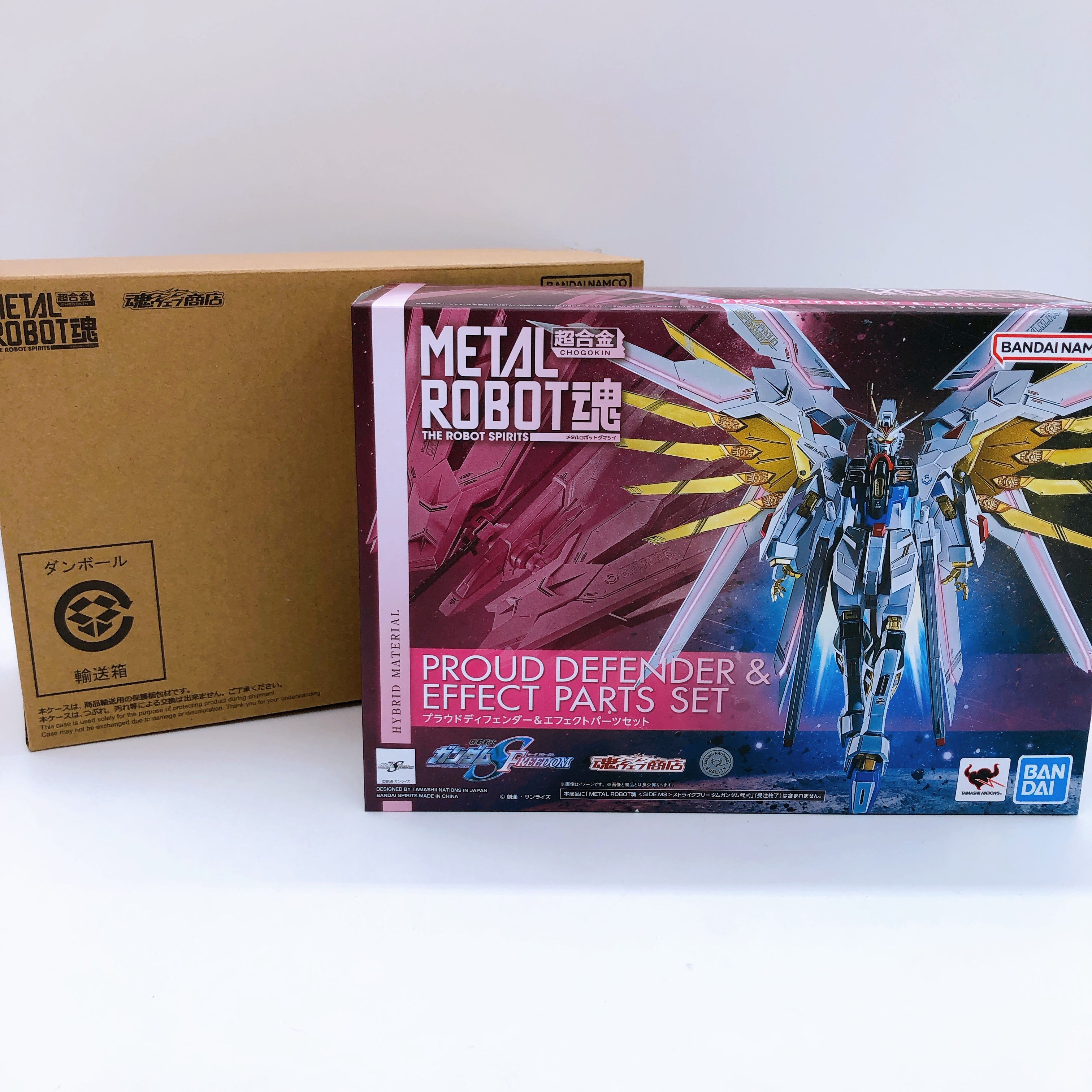 METAL ROBOT SPIRITS Proud Defender & Effect Parts Set Seed Freedom FASTSHIP