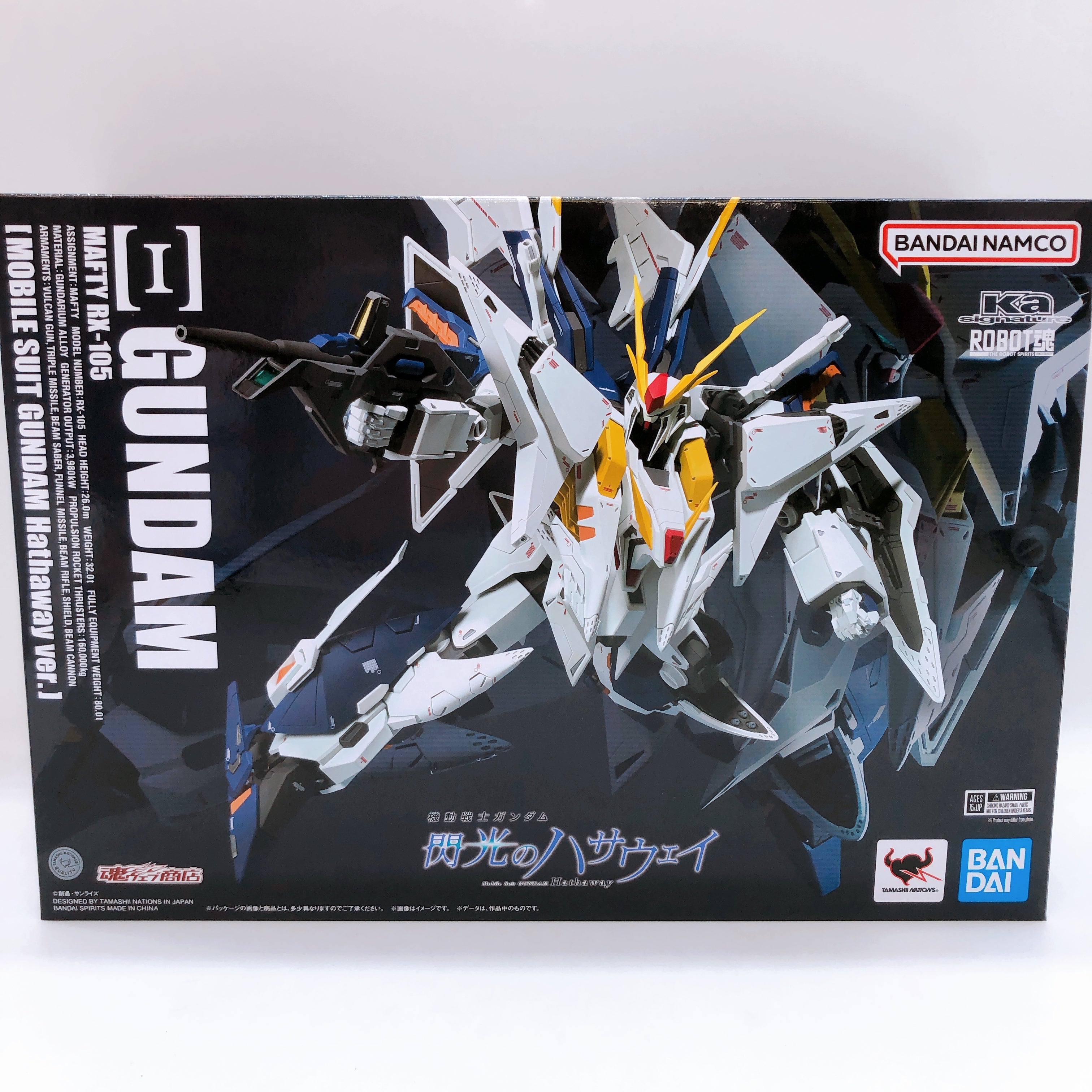 Robot Spirits Ka signature Xi Gundam RX-105 Gundam Hathaway Ver Figure Bandai