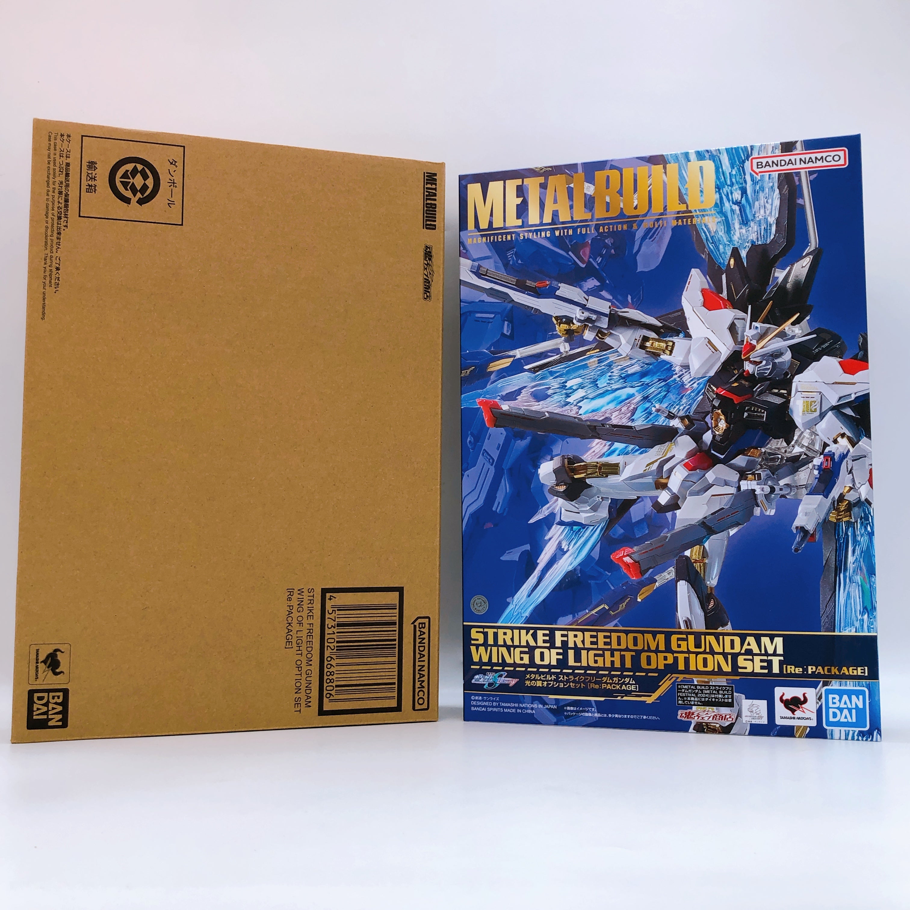 METAL BUILD Strike Freedom Gundam Wing of Light Option Set Re:PACKAGE Bandai