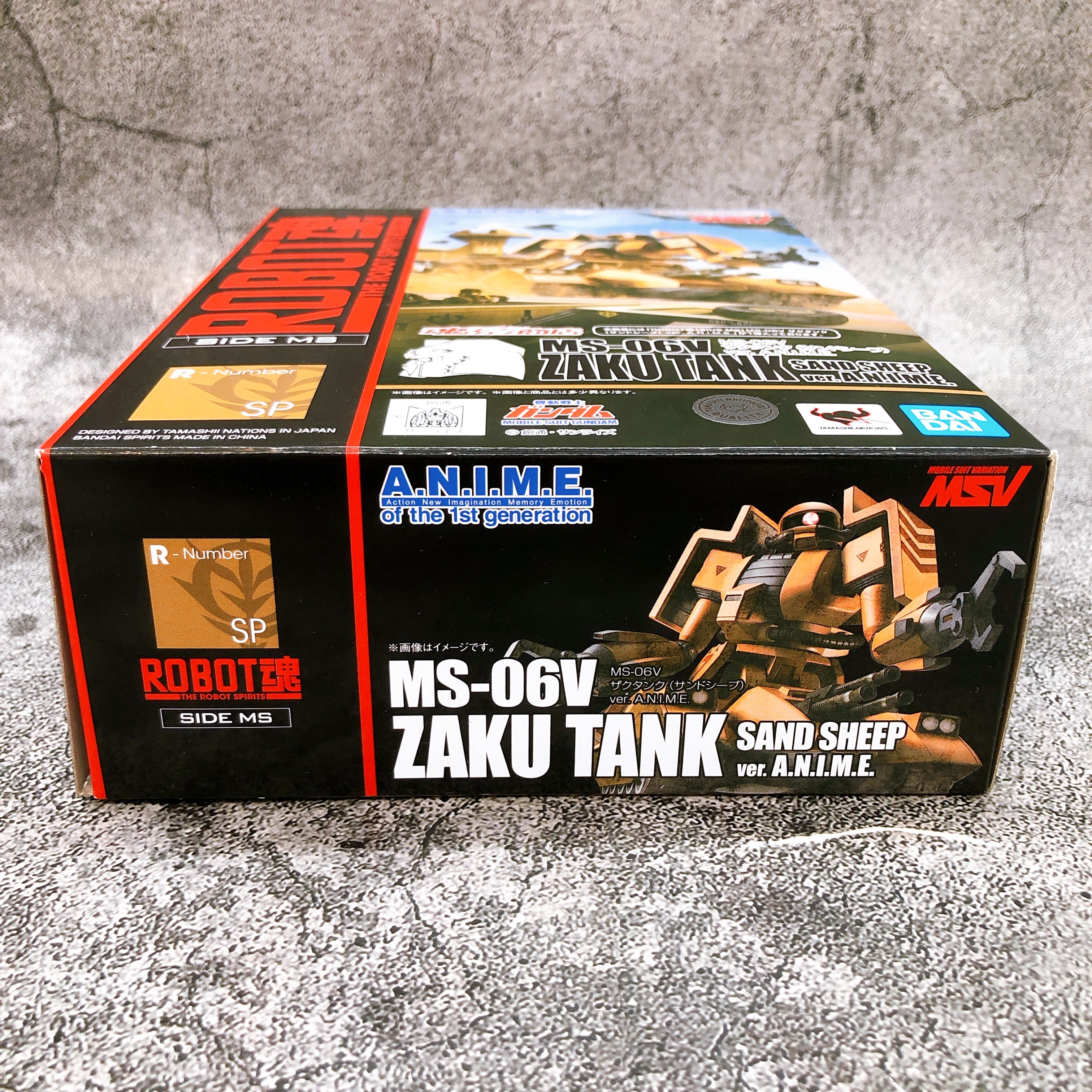 ROBOT SPIRITS MS-06V ZAKU TANK SAND SHEEP ver. A.N.I.M.E. SIDE MS GUND
