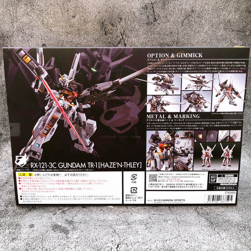 Metal Robot Spirits SIDE MS Gundam TR-1 Haze'n Thley Action Figure Bandai NEW