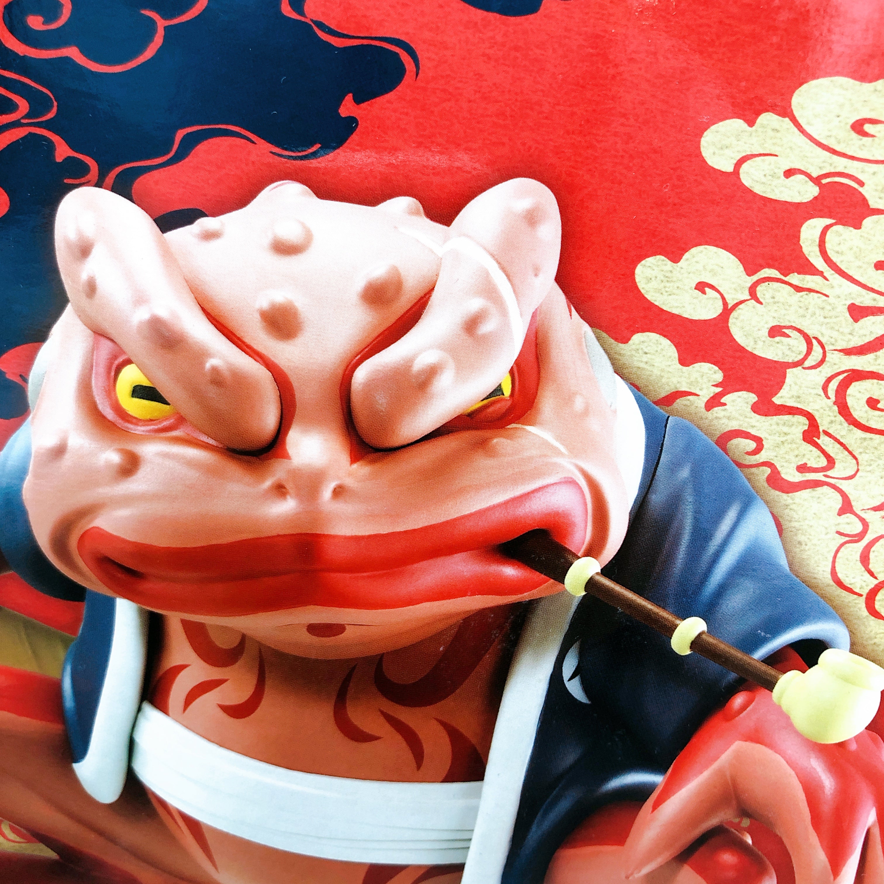 Naruto Shippuden Gamabunta Soft Vinyl Figure BANPRESTO Japan Sealed FASTSHIP