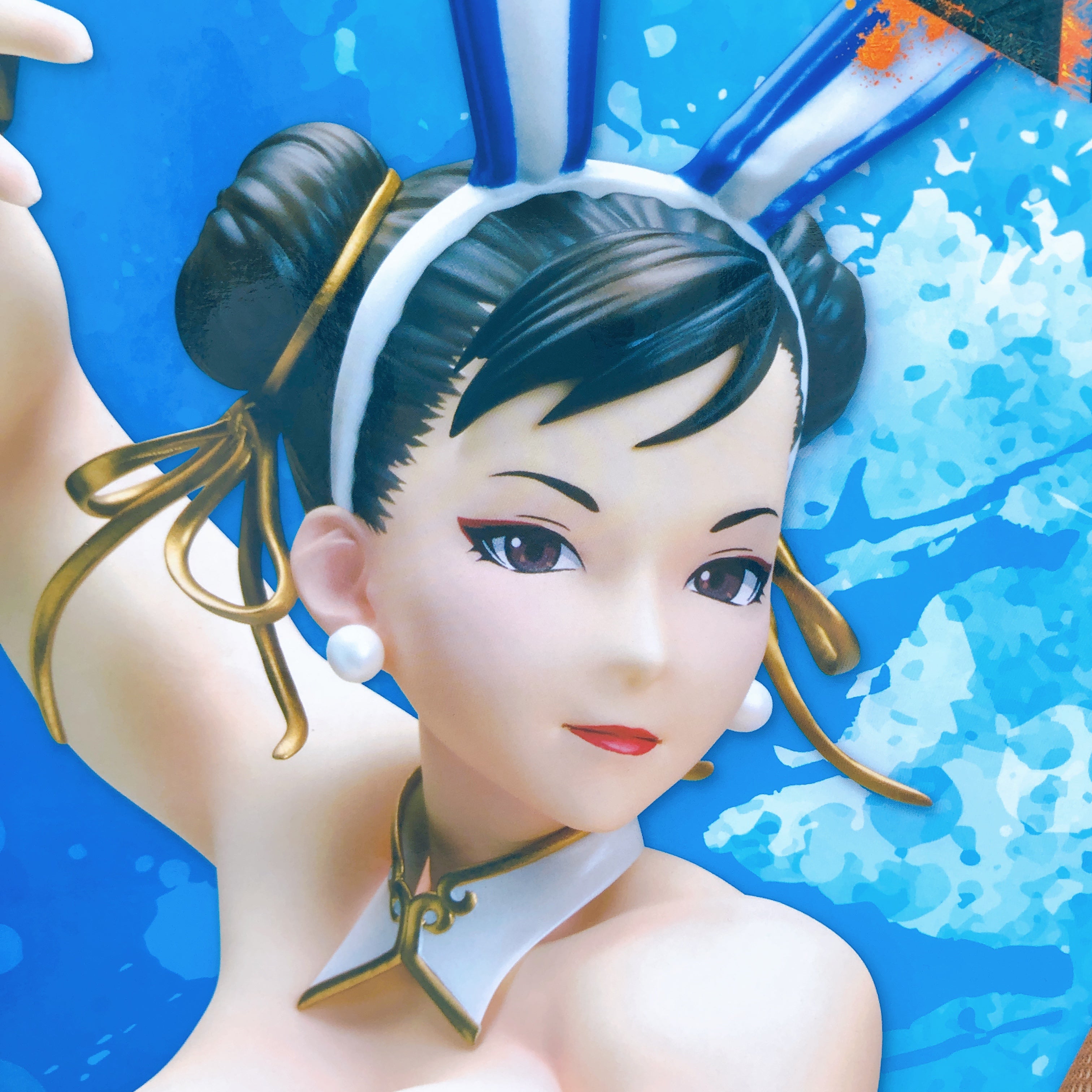 Street Fighter Chun-Li Bunny Ver. B-style 1/4 Scale Figure FREEing NEW FASTSHIP