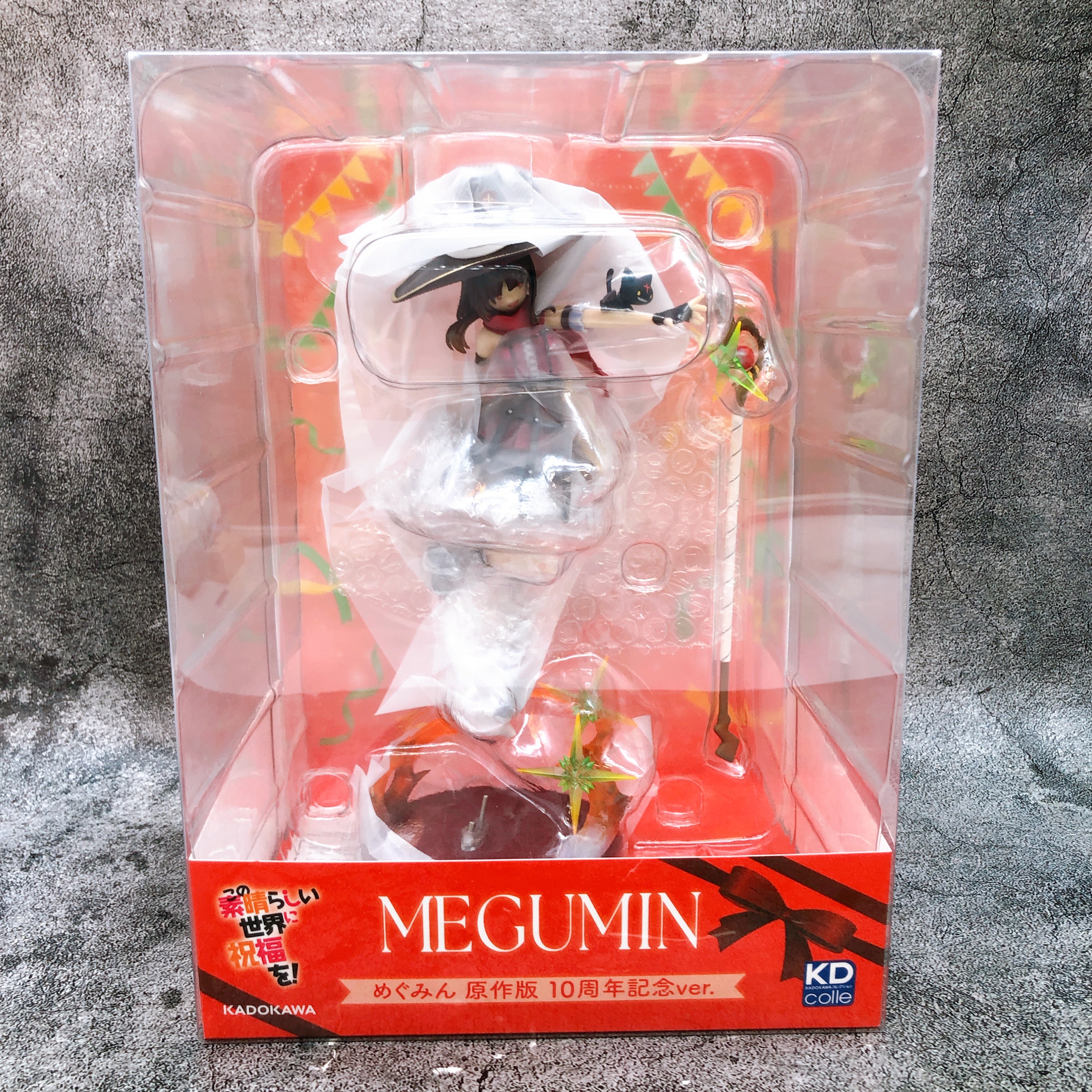 Konosuba Megumin Light Novel 10th Anniversary ver. Figure KDcolle KADOKAWA NEW