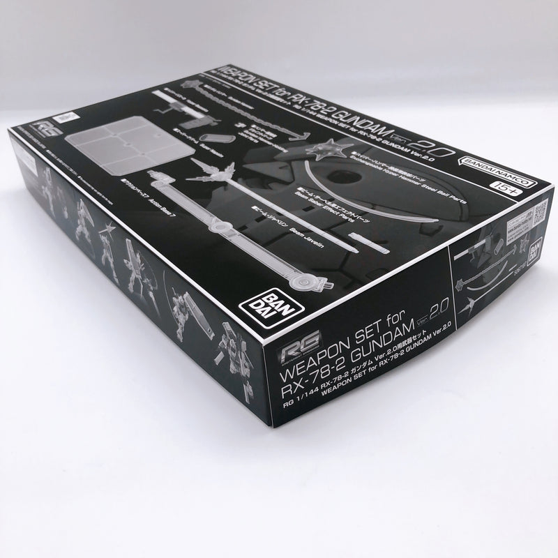 RG 1/144 Weapon Set for RX-78-2 Gundam Ver.2.0 Model Kit Premium Bandai NEW