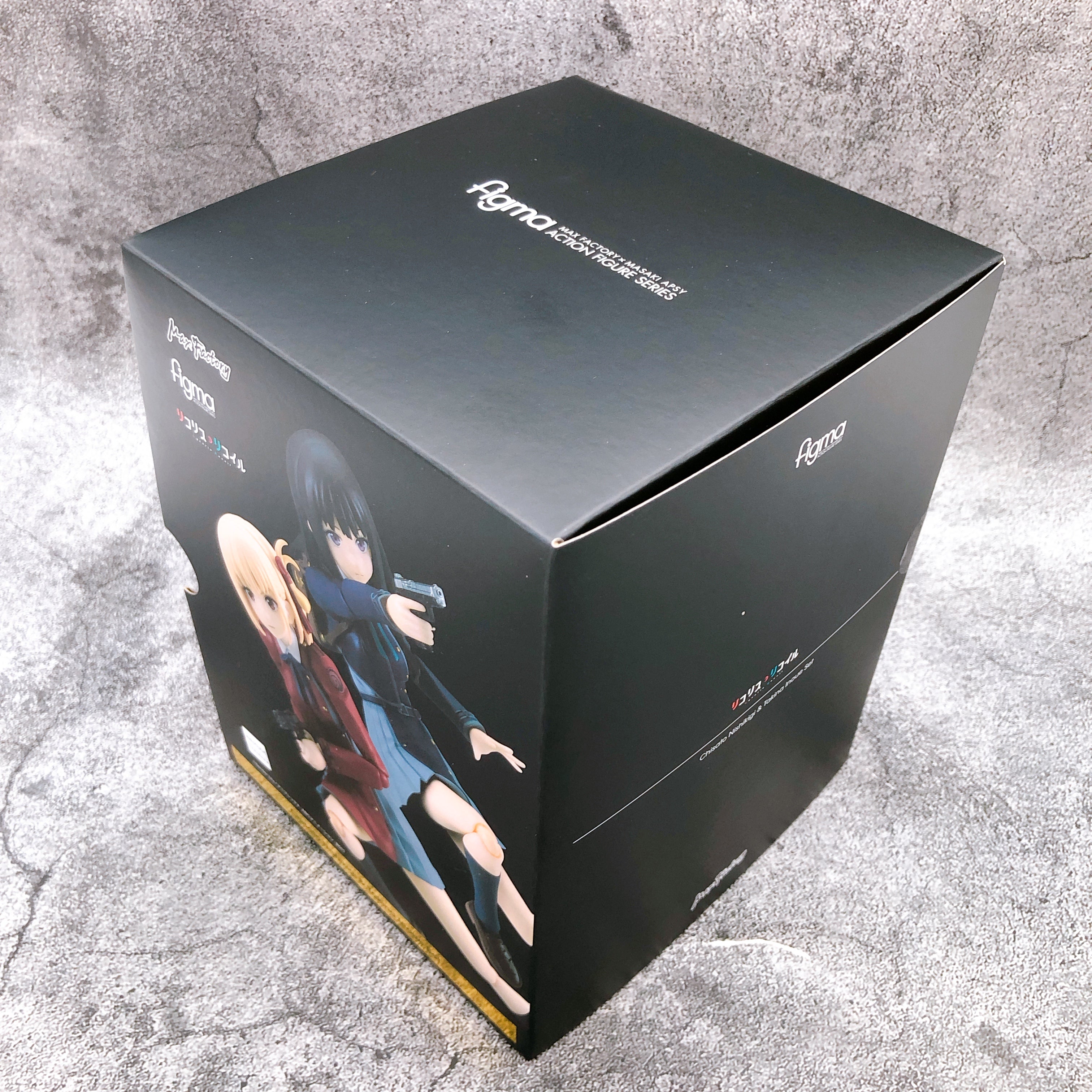 (w/Bonus) Lycoris Recoil Chisato & Takina Figma Set 615 & 616 Action Figure NEW