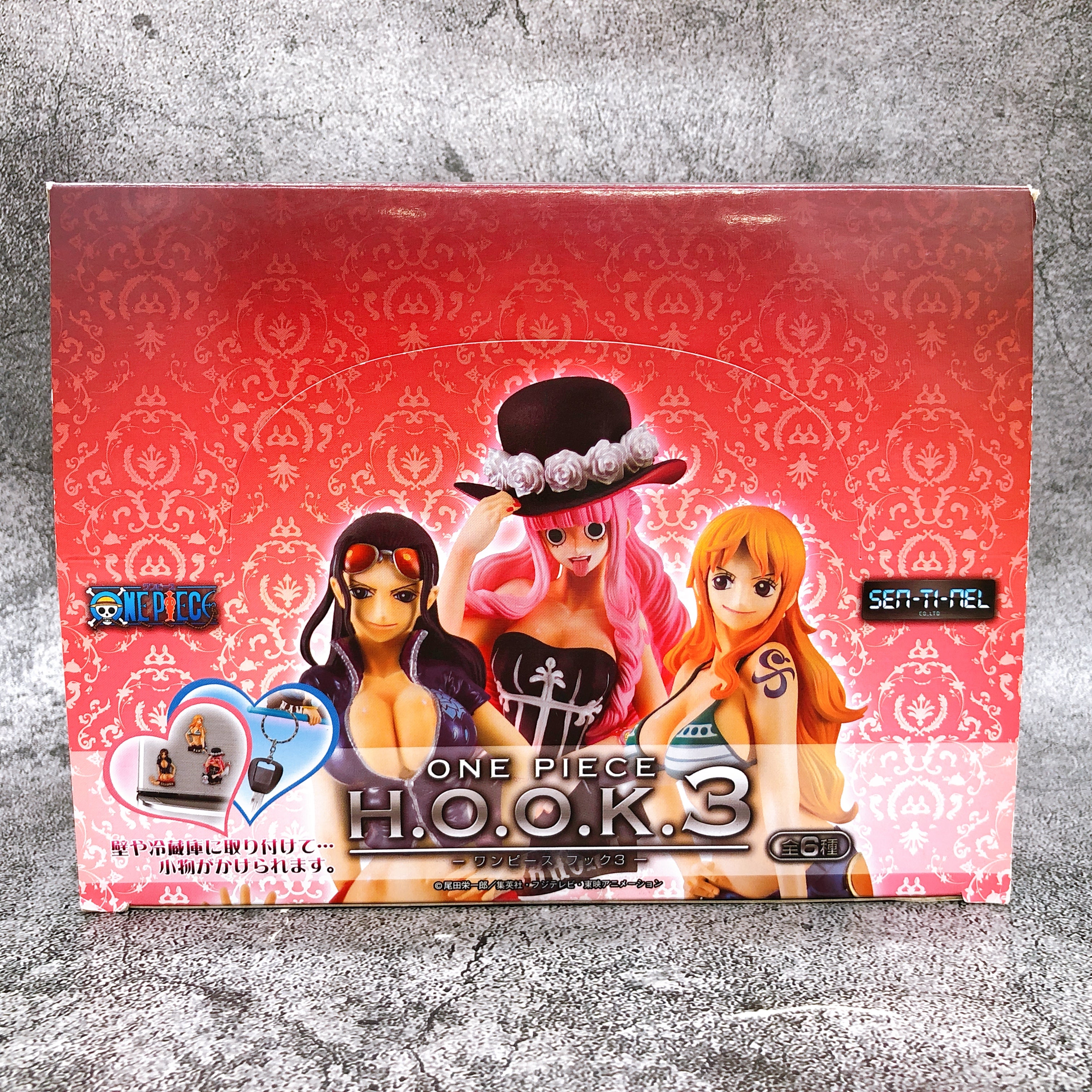 One Piece H.O.O.K.3 Nami & Robin & Perona Trading Figure Set of 6 Sentinel NEW