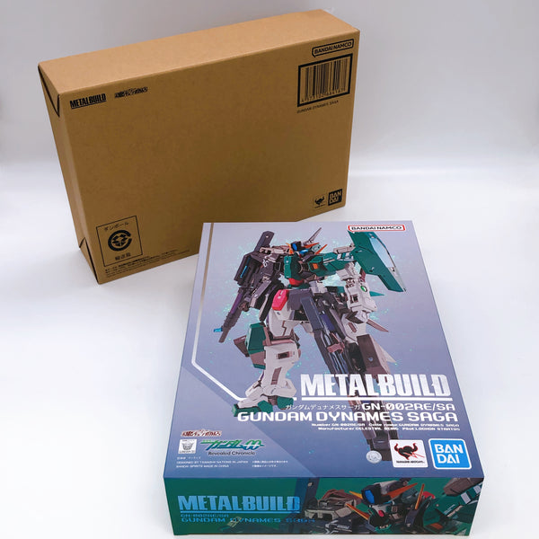 METAL BUILD Gundam Dynames Saga GN-002RE/SA Bandai OO Action Figure Japan Sealed