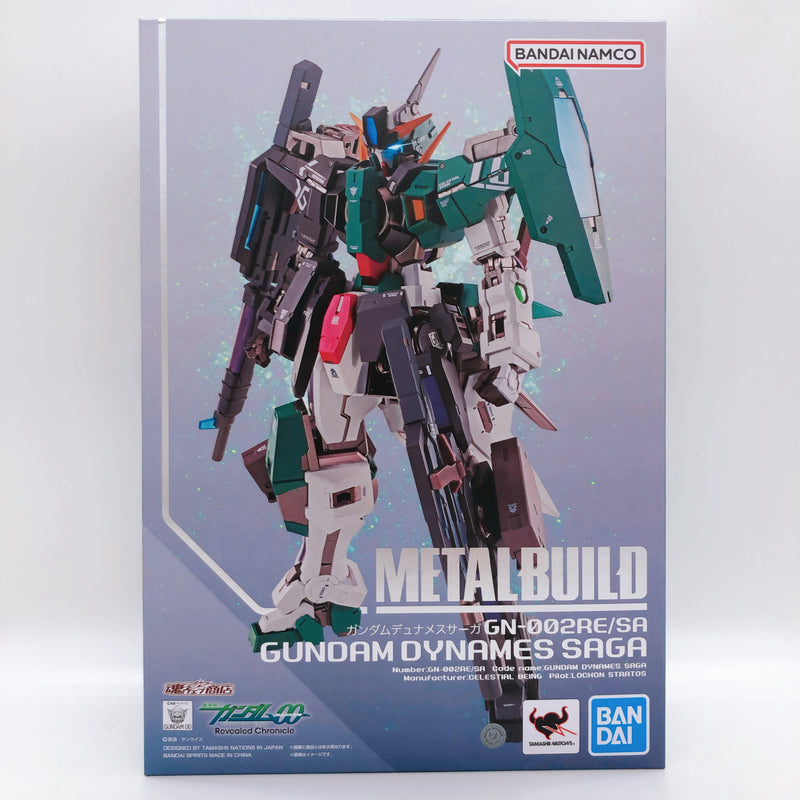 METAL BUILD Gundam Dynames Saga GN-002RE/SA Bandai OO Action Figure Japan Sealed