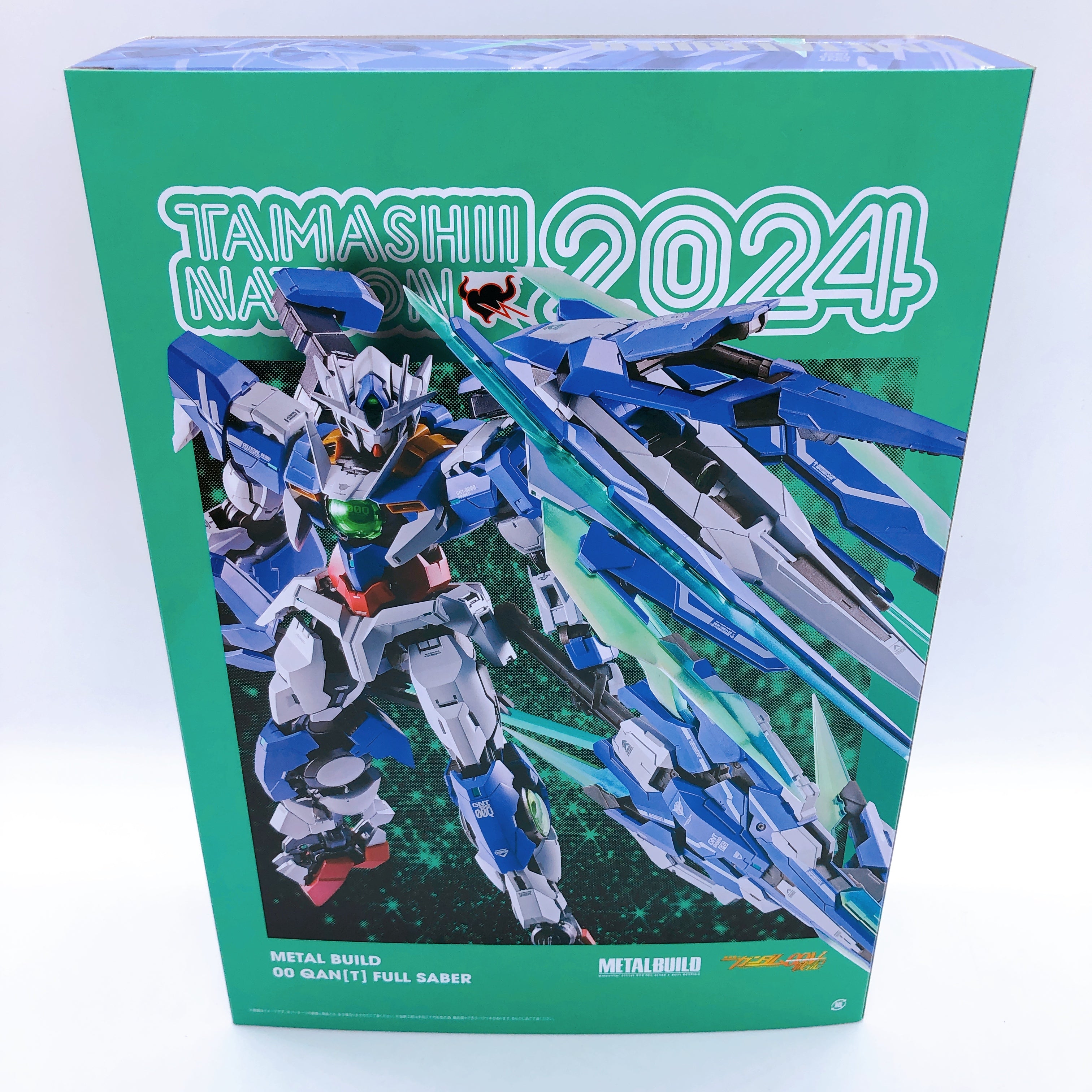 Gundam 00 Qan[T] Full Saber METAL BUILD Action Figure Bandai Tamashii Nation NEW