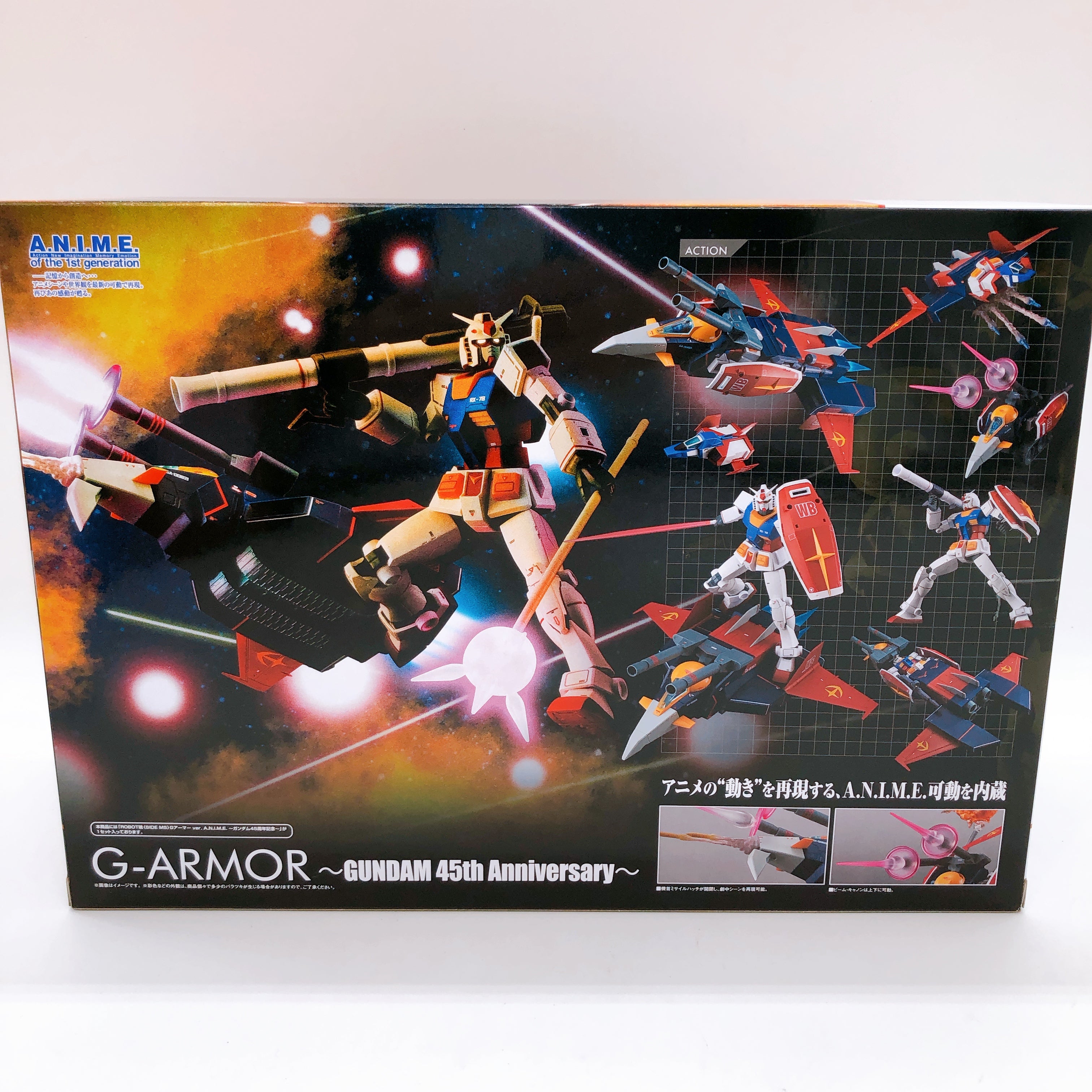 Robot Spirits G Armor ver. A.N.I.M.E. Gundam 45th Anniversary Figure B