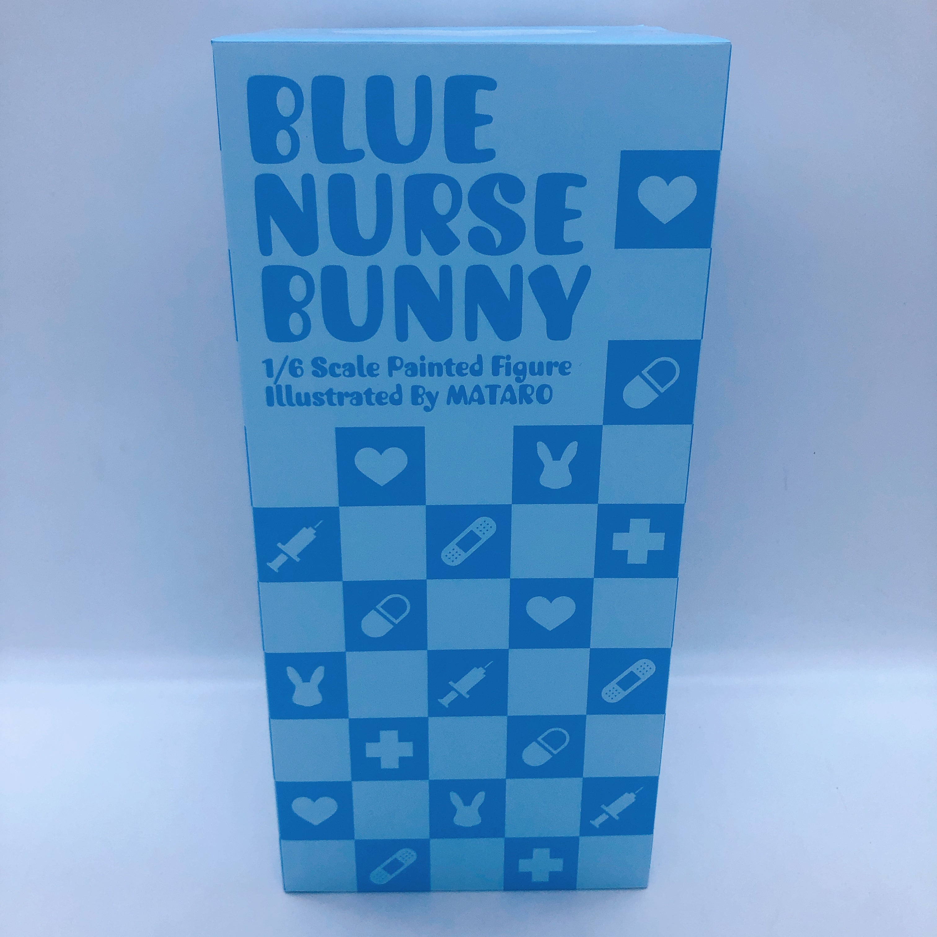 Blue Nurse Bunny 1/6 Scale Figure Illustrated by Mataro Native AUTHENTIC Japan