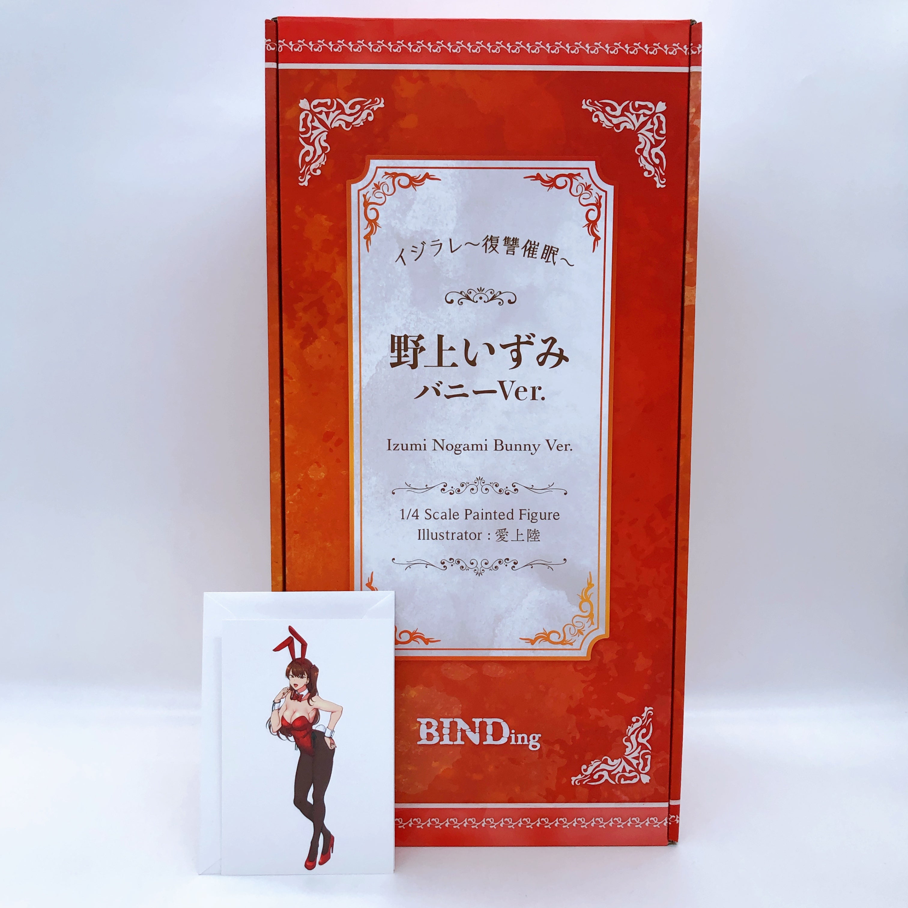 BINDing Ijirare Izumi Nogami Bunny Ver 1/4 Scale Figure + Native Bonus AUTHENTIC