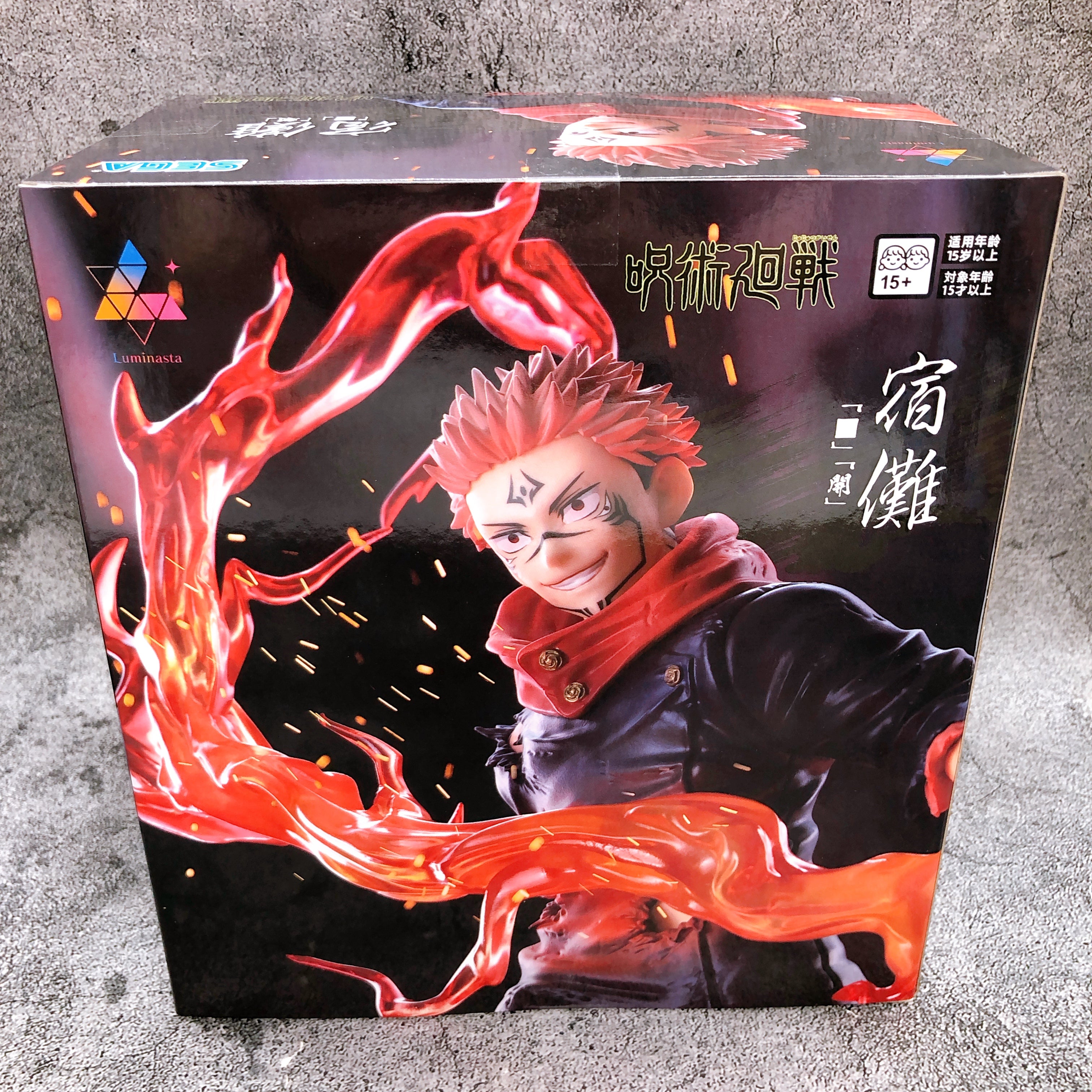 Jujutsu Kaisen Sukuna "■" "Kai" Luminasta Figure SEGA Japan Sealed FASTSHIP