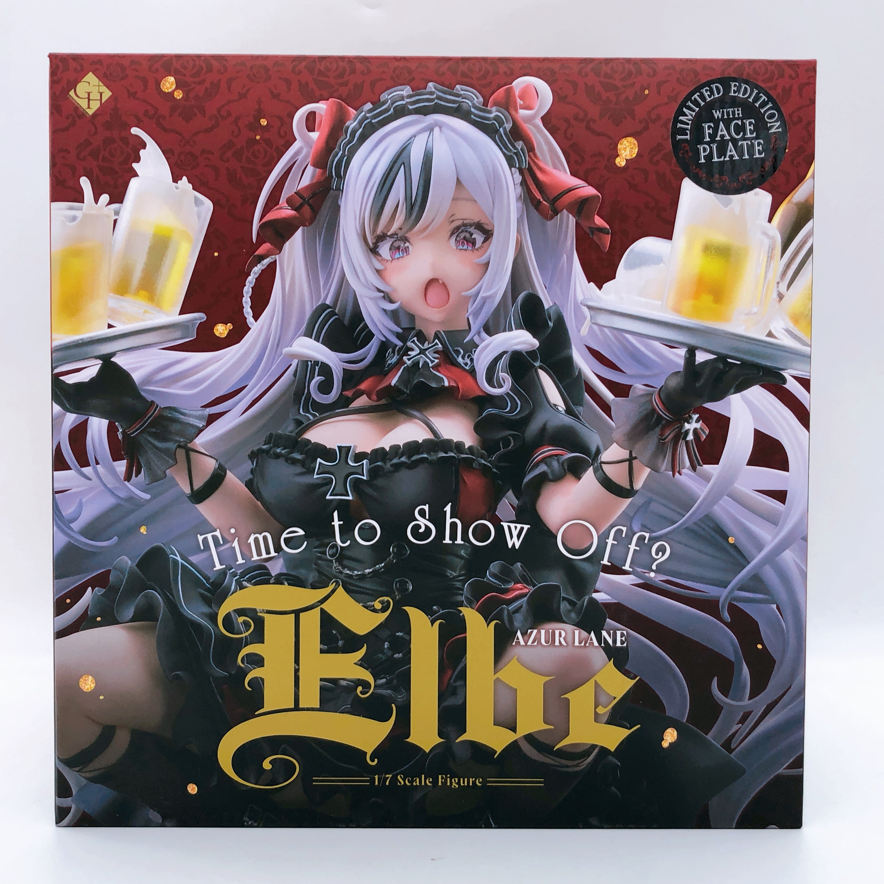 Azur Lane Elbe Time to Show Off? 1/7 Figure with Face Plate Limited Edition