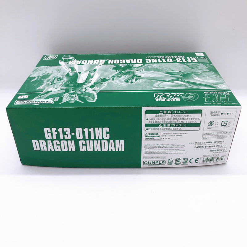 HG 1/144 Dragon Gundam GF13-011NC Gunpla Model Kit Bandai Japan New HGFC