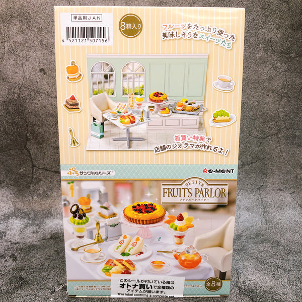 Re-Ment Miniature Petite Fruits Parlor Dessert Cake Shop Complete 8 Box Set New