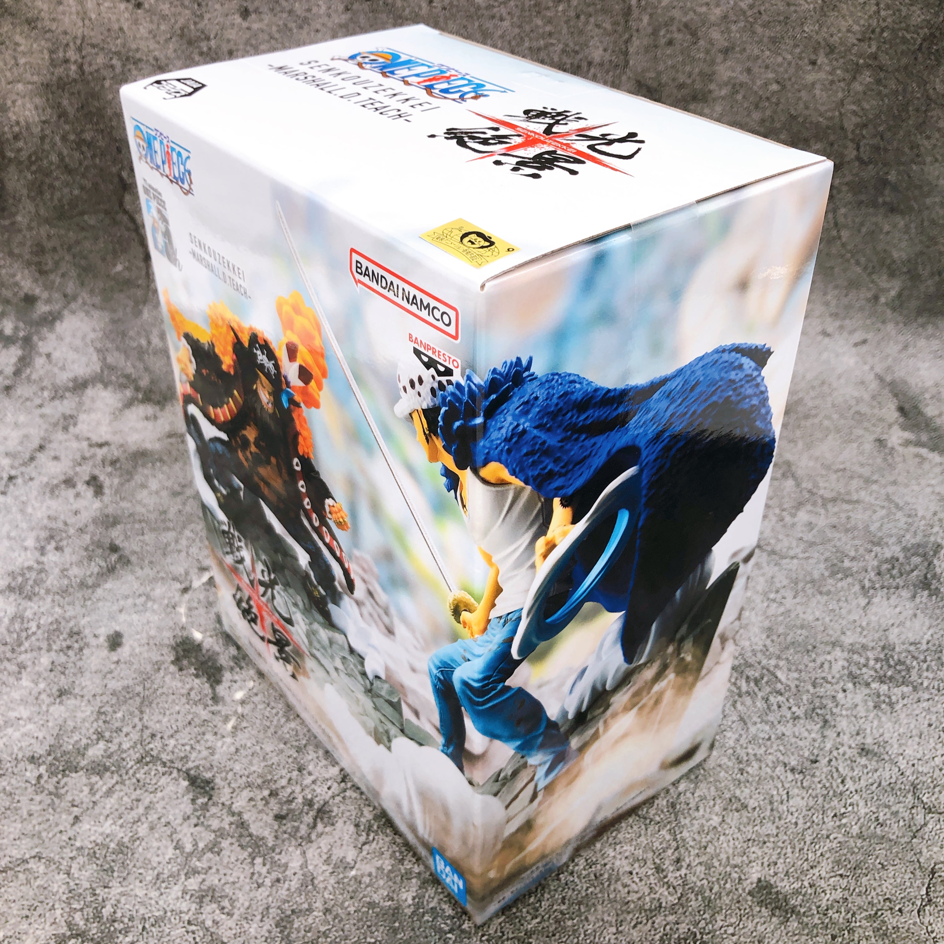 ONE PIECE Marshall D. Teach Figure Senkouzekkei BANPRESTO Japan Sealed NEW