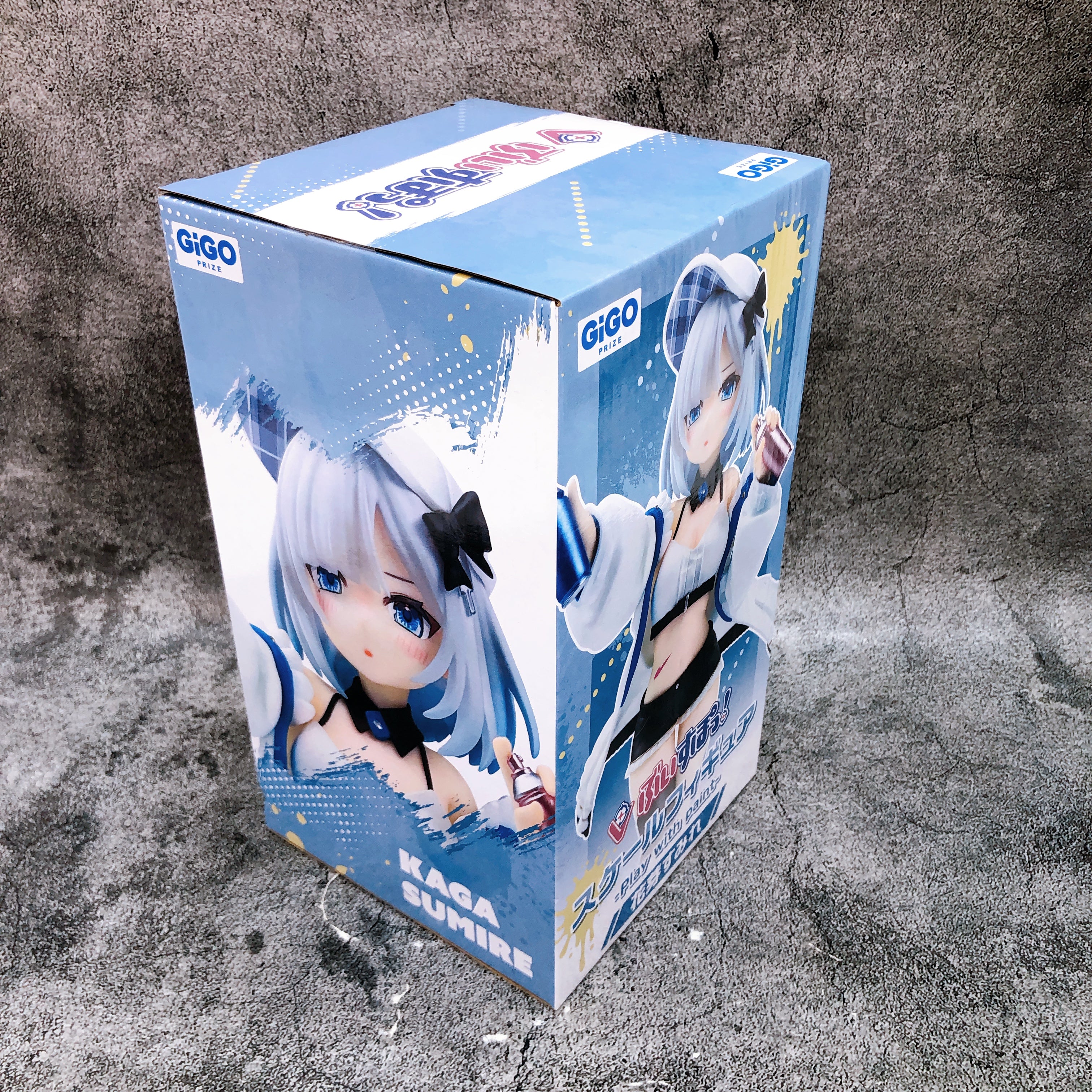 VSPO! Kaga Sumire Scale Figure Play with paint GiGO Japan Sealed NEW