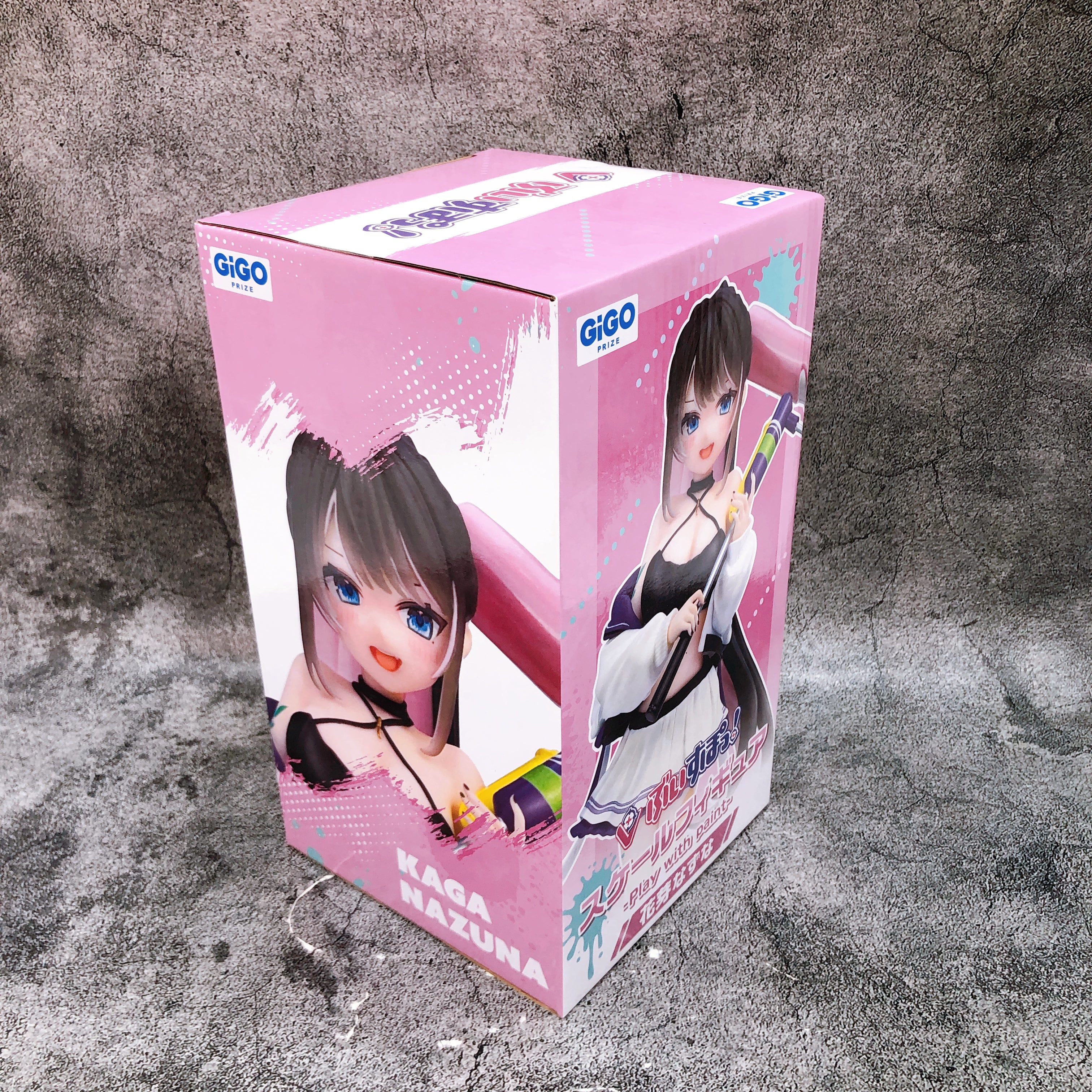 VSPO! Kaga Nazuna Scale Figure Play with paint GiGO Japan Sealed NEW