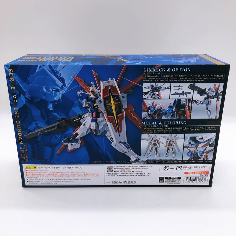 METAL ROBOT SPIRITS Force Impulse Gundam Spec II BANDAI Action Figure NEW