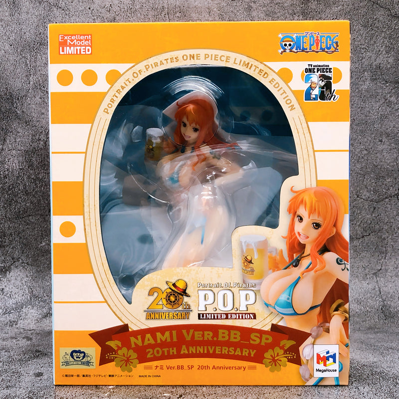 Portrait Of Pirates One Piece Nami Ver.BB_SP 20th LIMITED EDITION Figure NEW