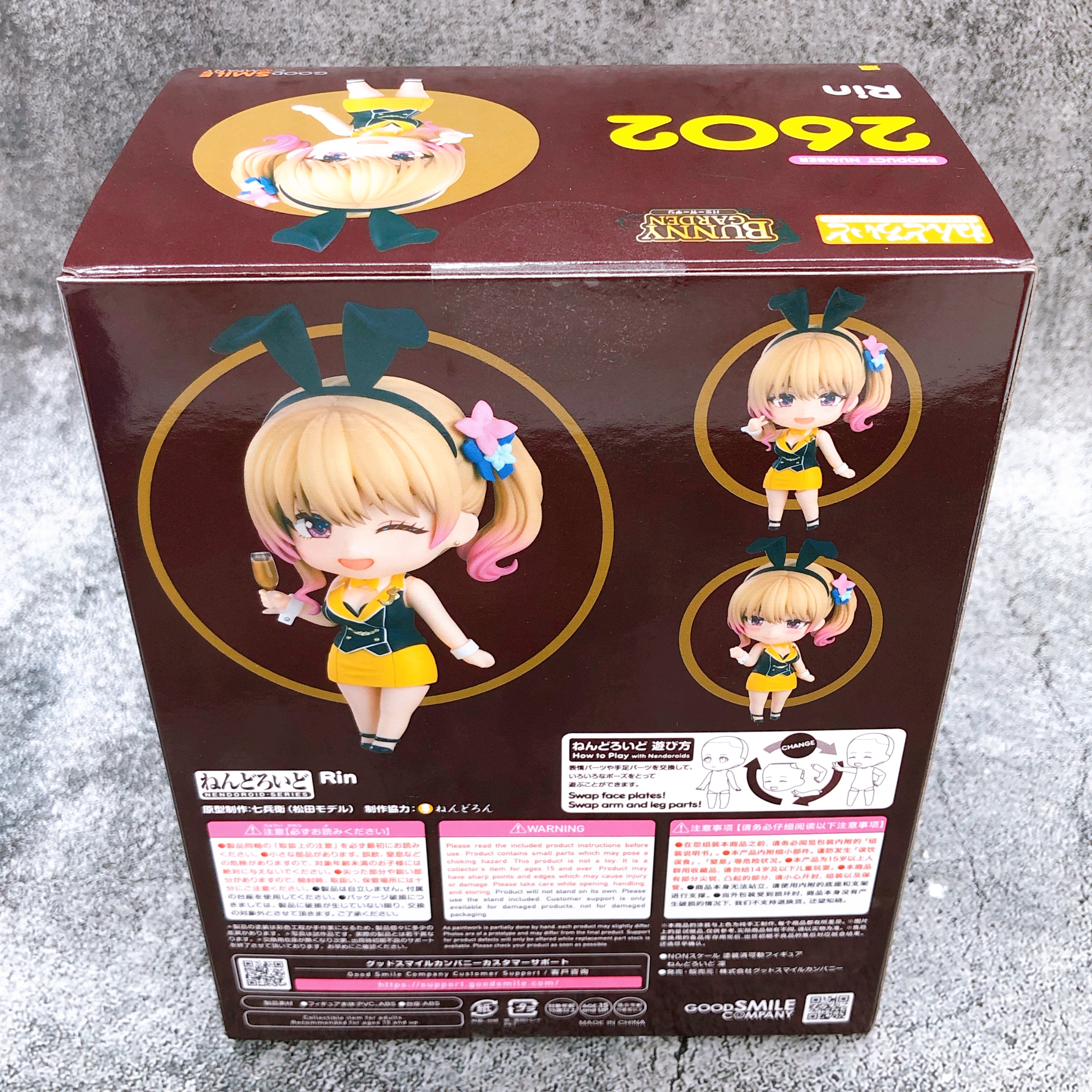 (w/Bonus) Bunny Garden Rin Nendoroid 2602 Action Figure Good Smile NEW