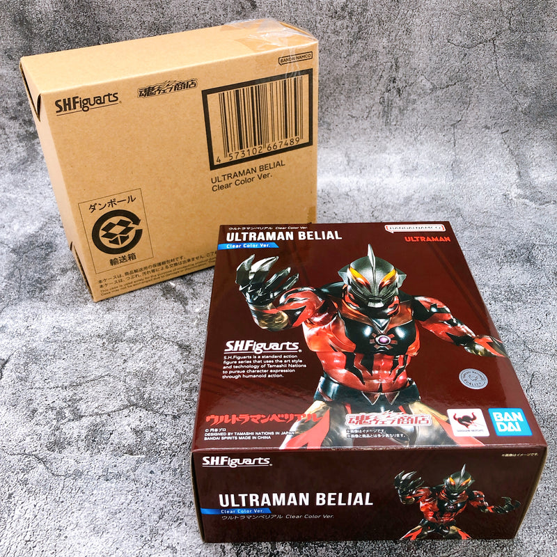 Ultraman Belial Clear Color Ver. S.H.Figuarts Action Figure Bandai NEW