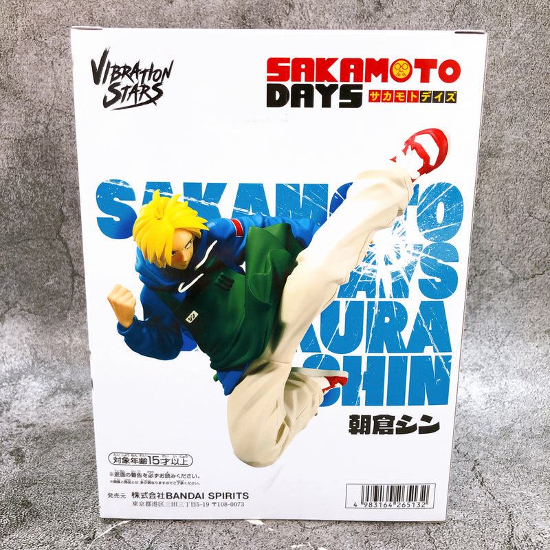 SAKAMOTO DAYS Shin Asakura VIBRATION STARS BANPRESTO Japan Sealed NEW FASTSHIP