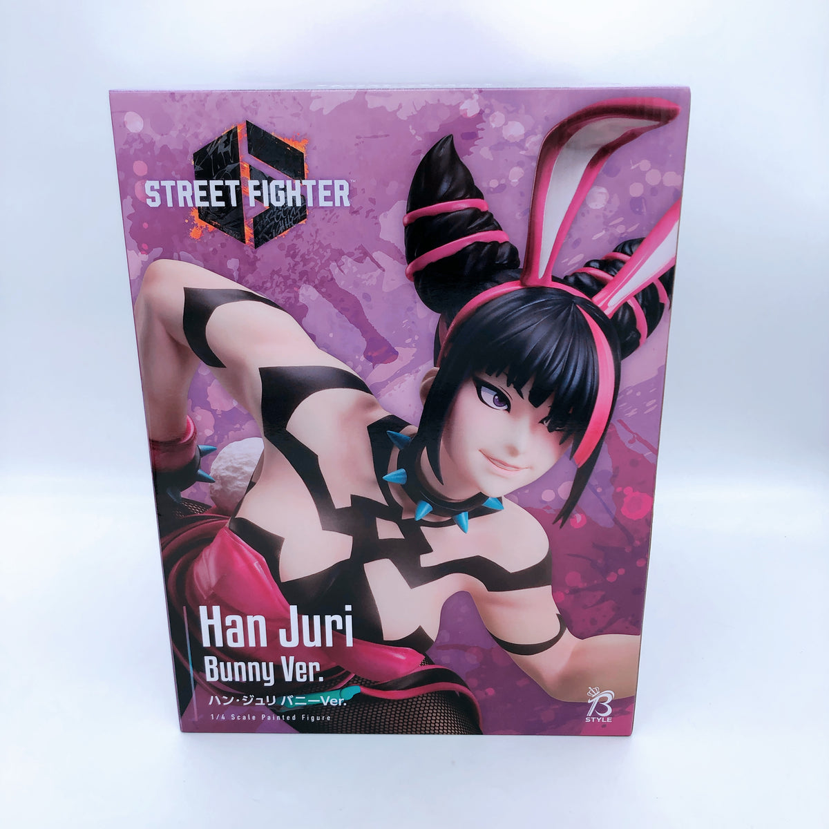 Street Fighter Han Juri Bunny Ver. B-style 1/4 Scale Figure FREEing NE