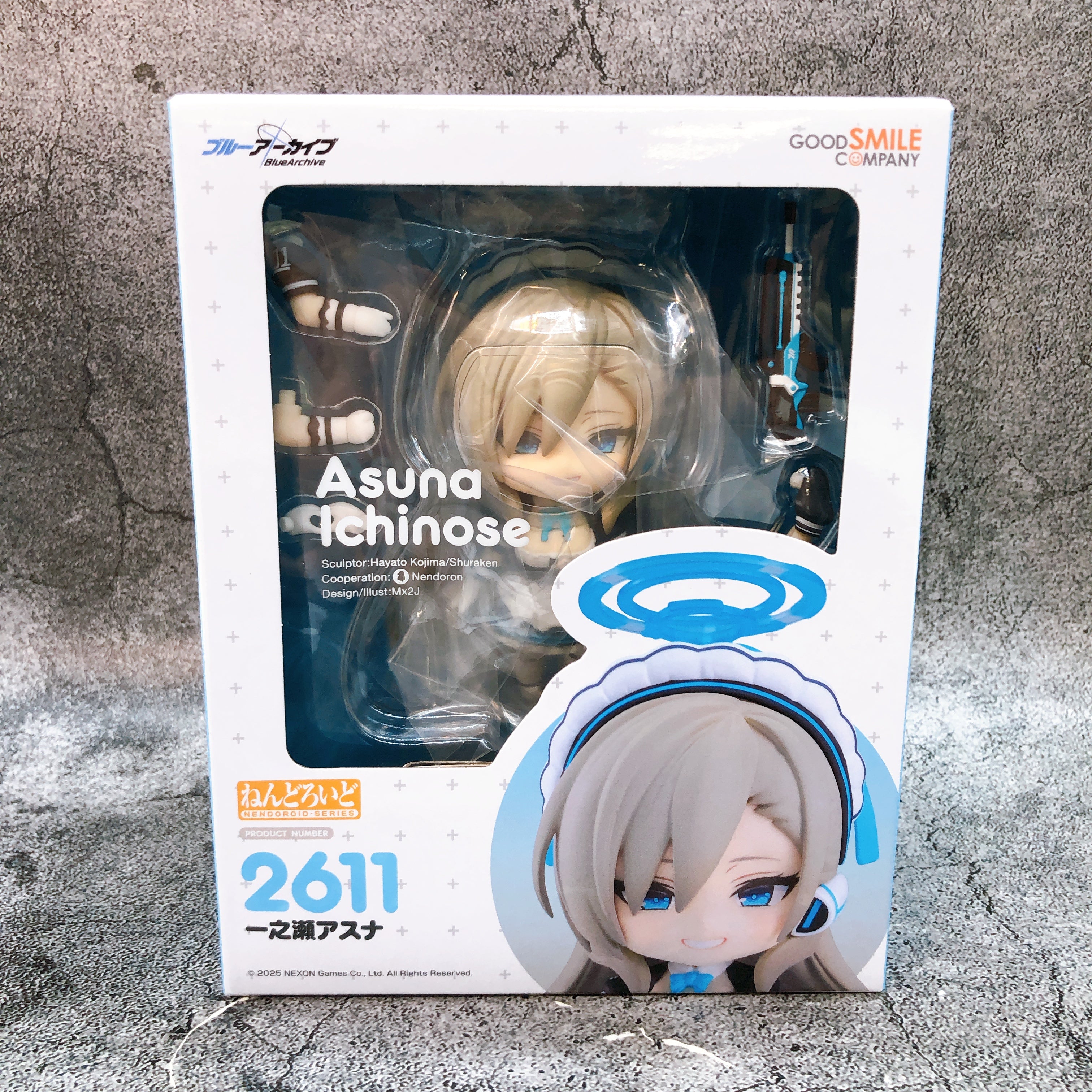 w/Bonus) Blue Archive Asuna Nendoroid 2611 Action Figure GSC AUTHENTI