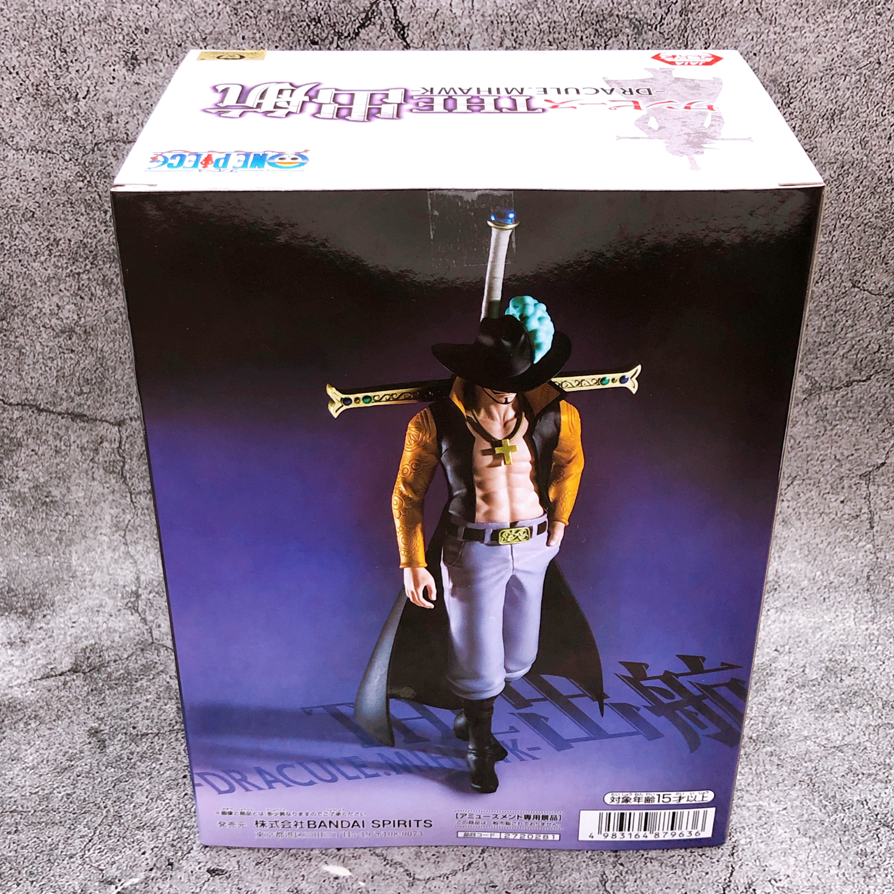 ONE PIECE Dracule Mihawk Figure The Departure BANPRESTO Japan Sealed NEW