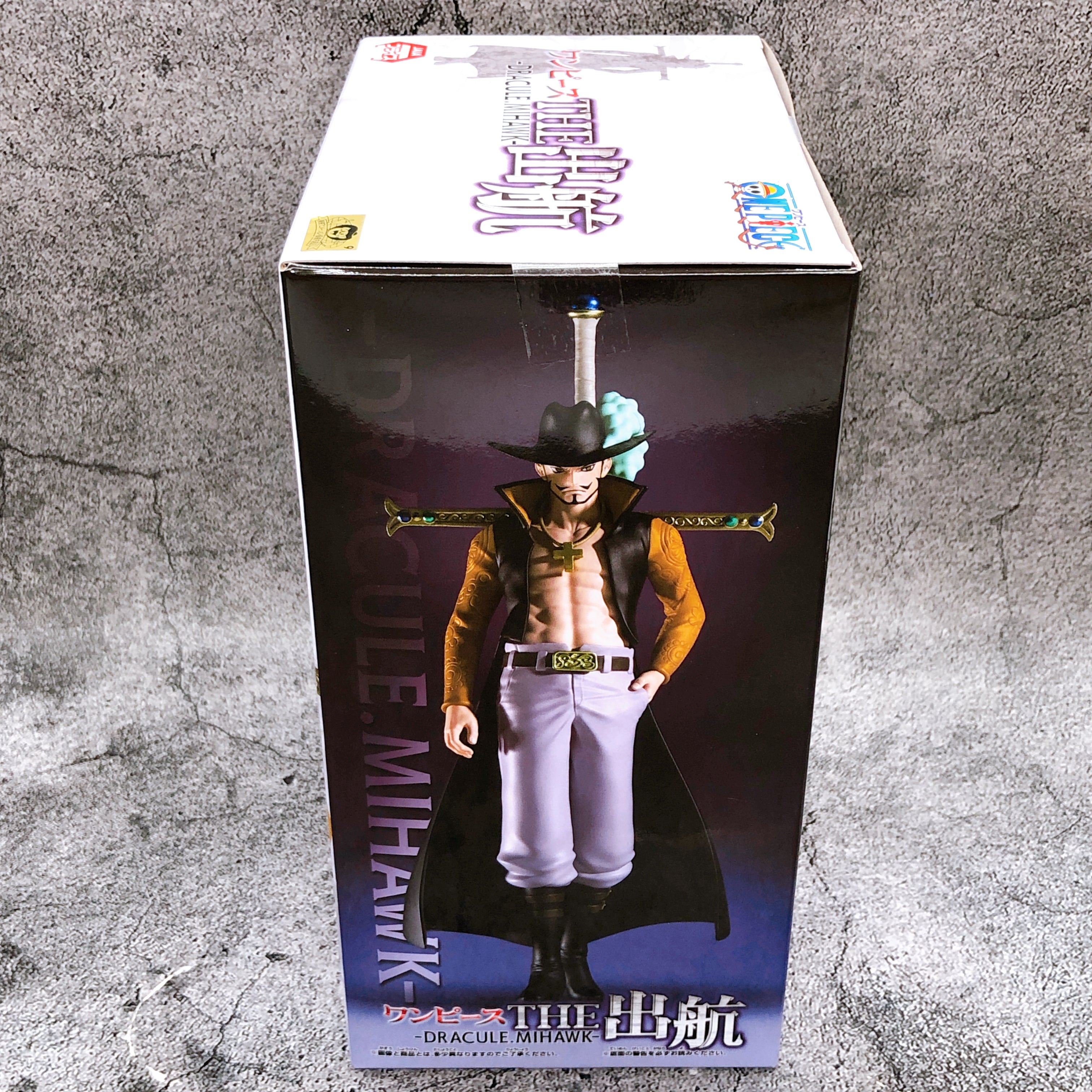 ONE PIECE Dracule Mihawk Figure The Departure BANPRESTO Japan Sealed NEW