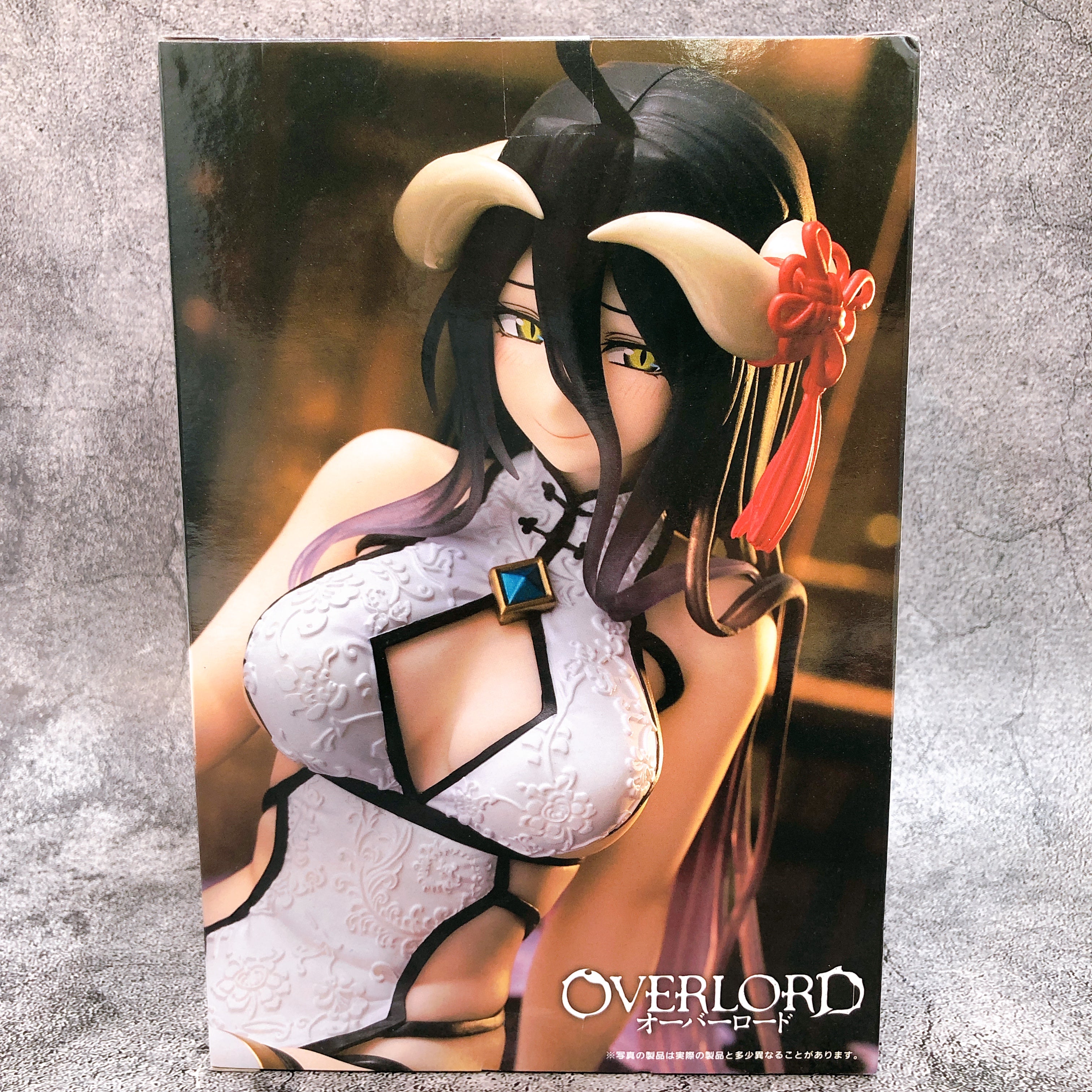 Overlord Albedo China Dress ver. Desktop Cute Figure Taito Japan Sealed FASTSHIP