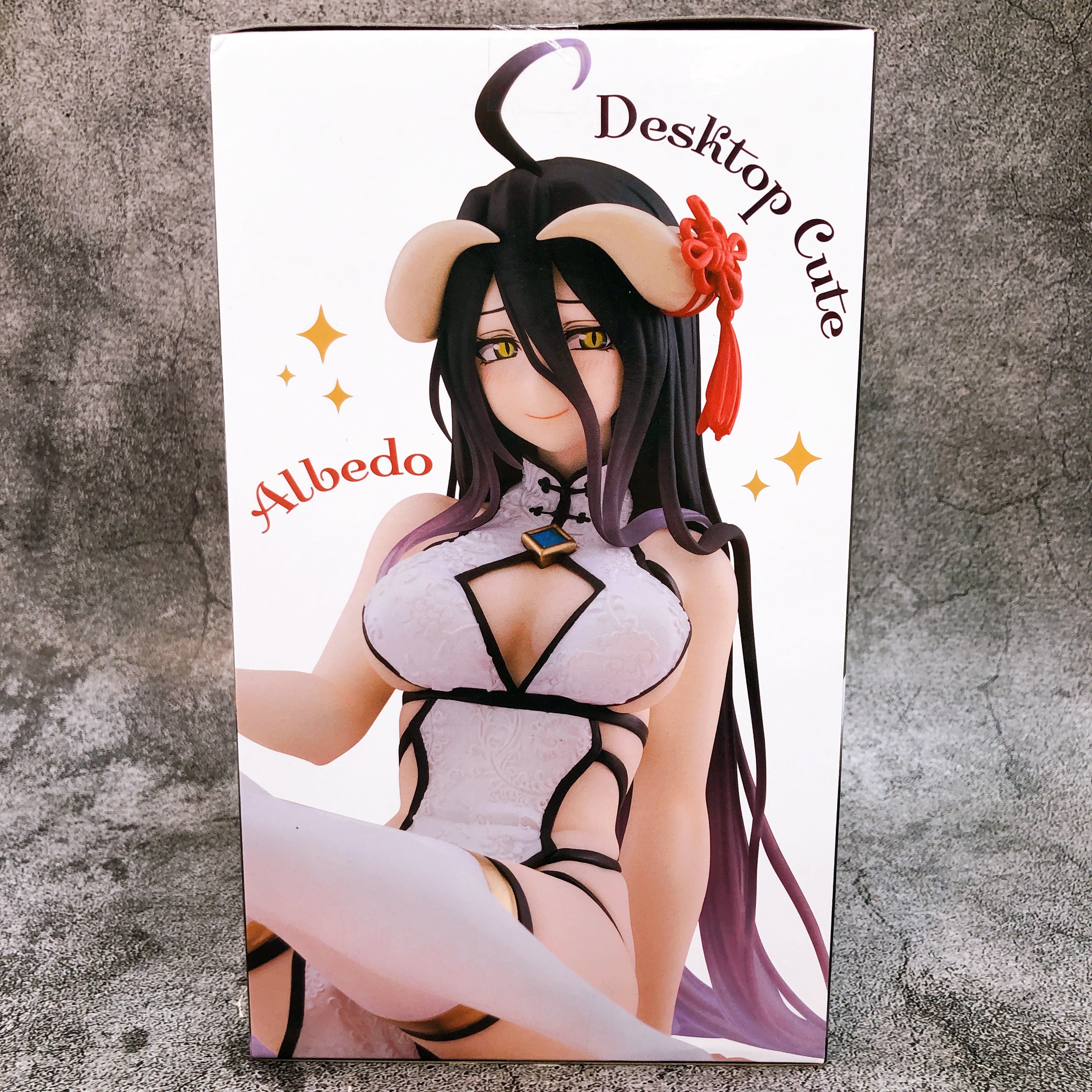 Overlord Albedo China Dress ver. Desktop Cute Figure Taito Japan Sealed FASTSHIP