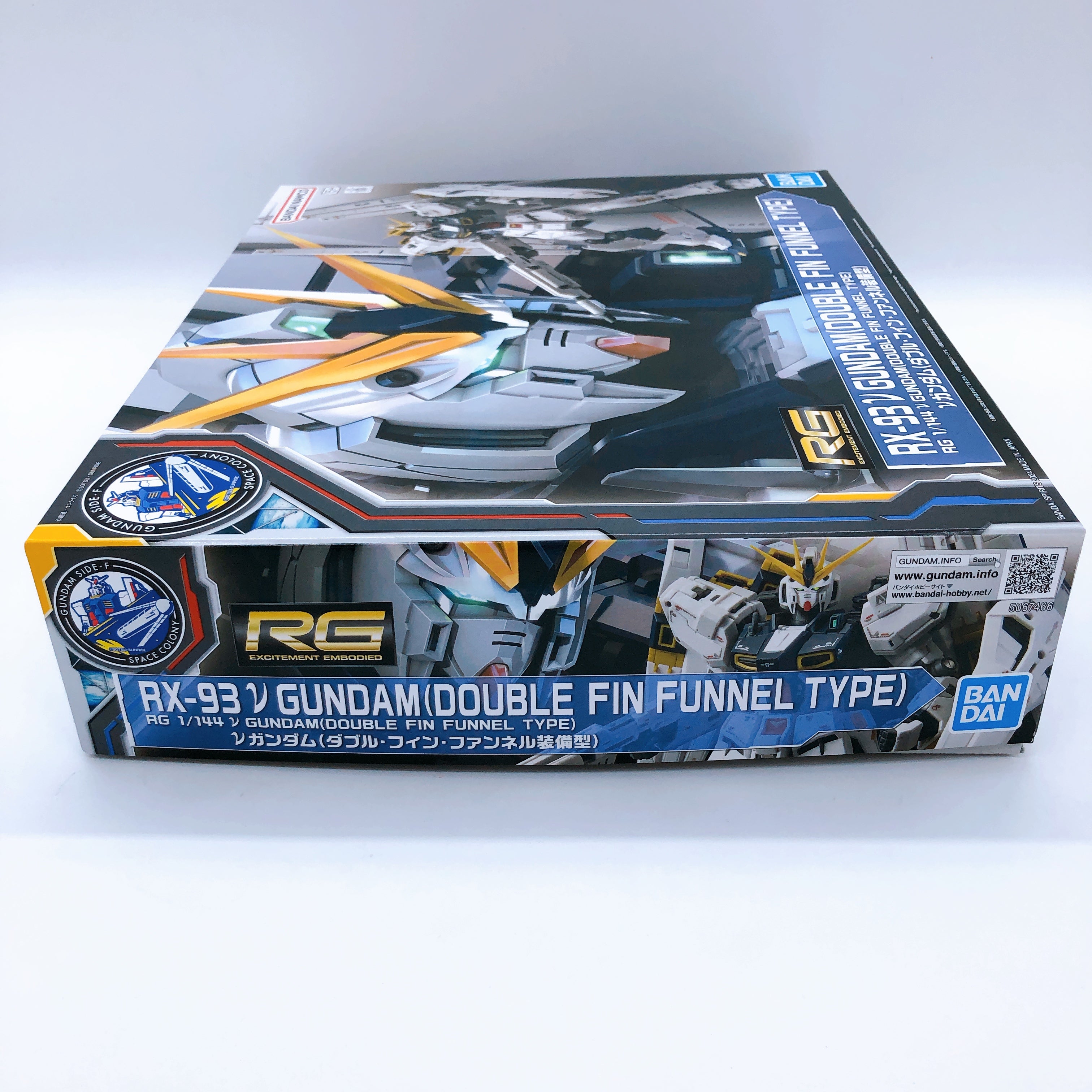 RG 1/144 Nu Gundam Double Fin Funnel Type Limited Model Kit Bandai NEW FASTSHIP