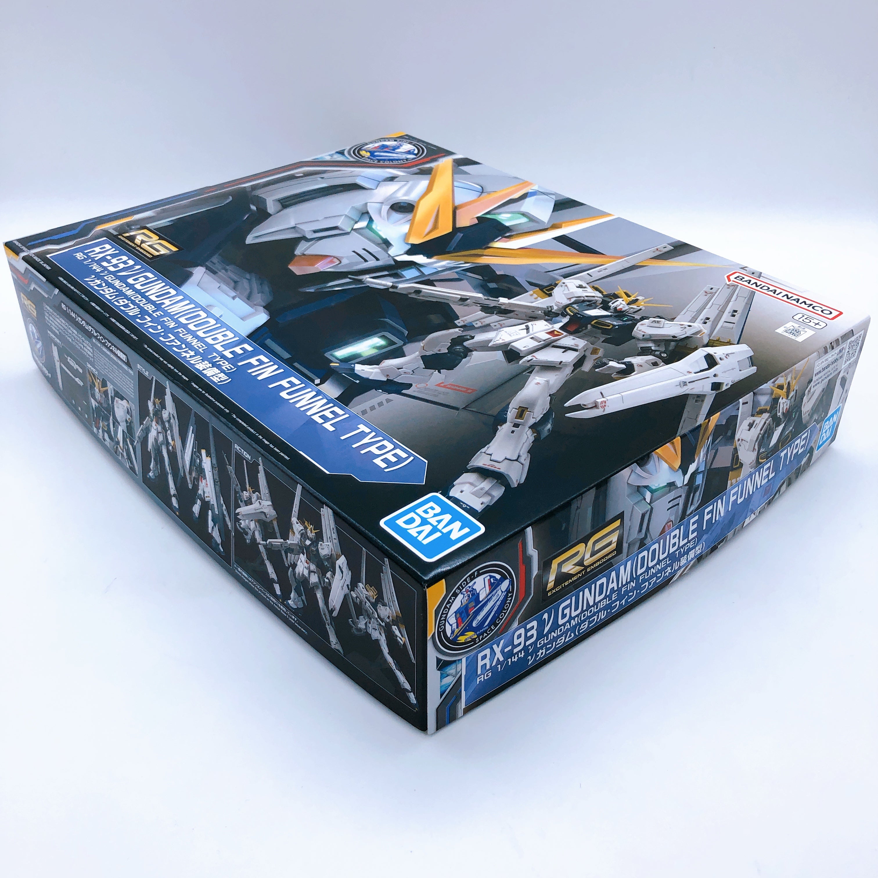 RG 1/144 Nu Gundam Double Fin Funnel Type Limited Model Kit Bandai NEW FASTSHIP