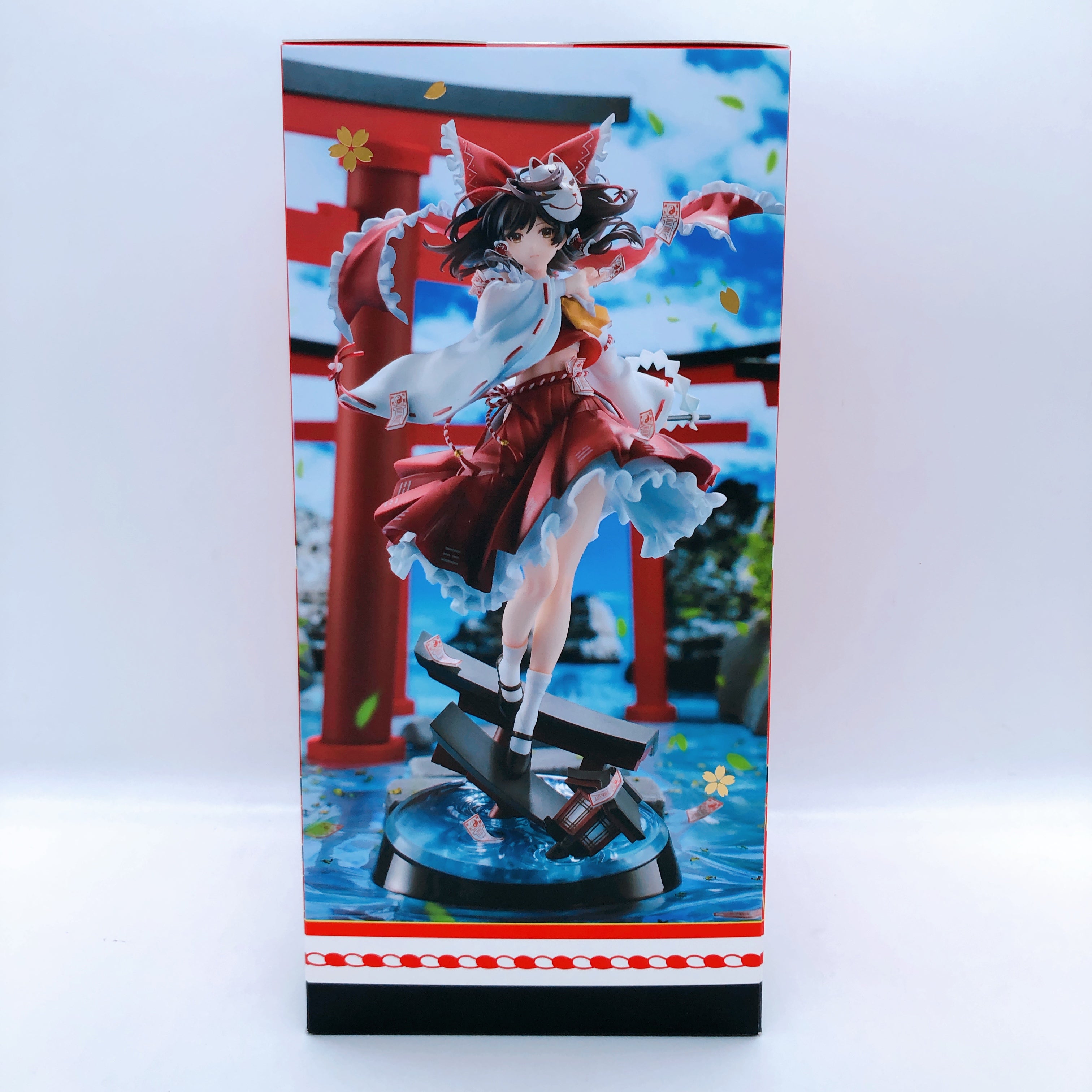 Solarain Touhou Project Reimu Hakurei 1/7 Scale Painted Figure 15+ AUTHENTIC NIB