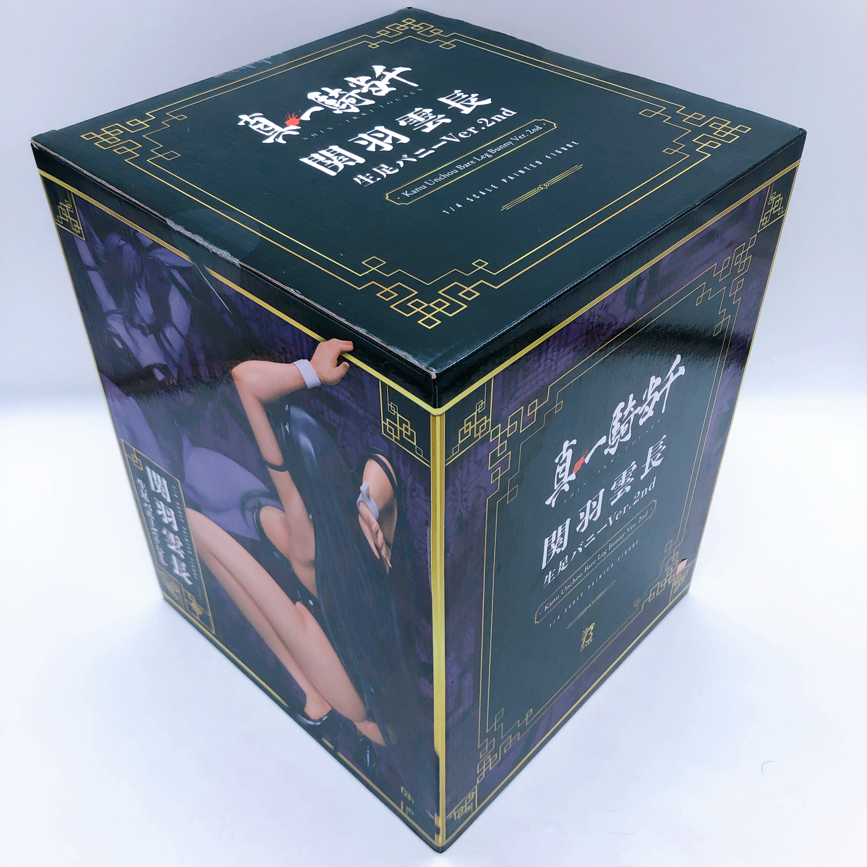 Shin Ikkitousen Unchou Kanu Bare Leg Bunny Ver. 2nd 1/4 Scale Figure FREEing