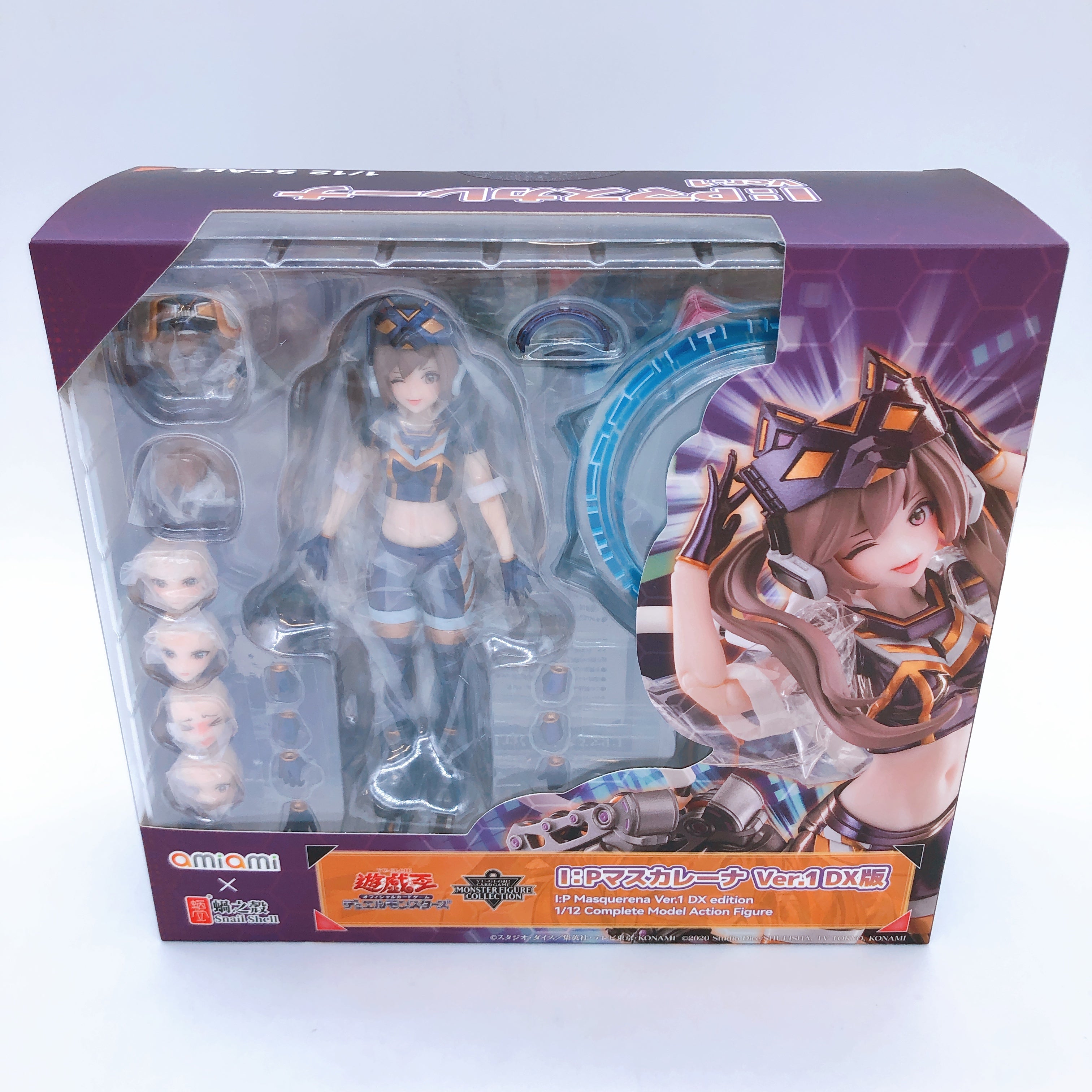 (w/Bonus) Yu-Gi-Oh! I:P Masquerena Ver.1 DX Edition 1/12 Action Figure AmiAmi