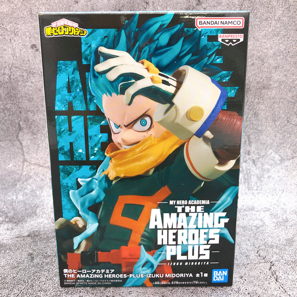 My Hero Academia Izuku Midoriya Figure THE AMAZING HEROES PLUS BANPRES