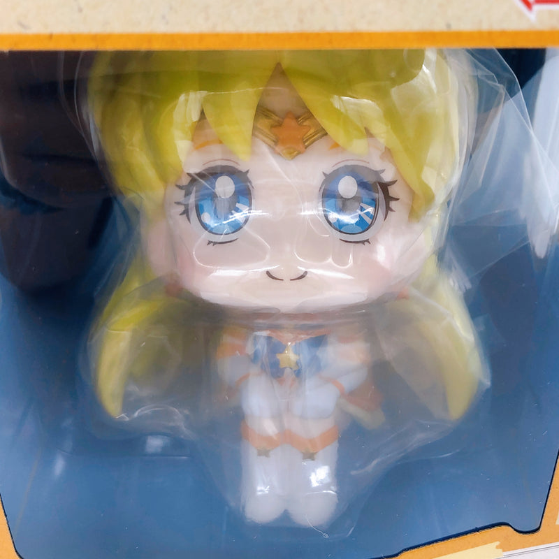 Sailor Moon Cosmos Rukappu Eternal Sailor Jupitor & Venus Figure with Cushion