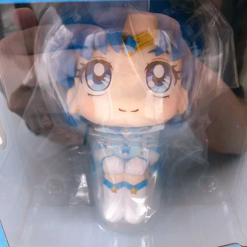 Sailor Moon Cosmos Rukappu Eternal Sailor Mercury & Mars Figure with Cushion NEW