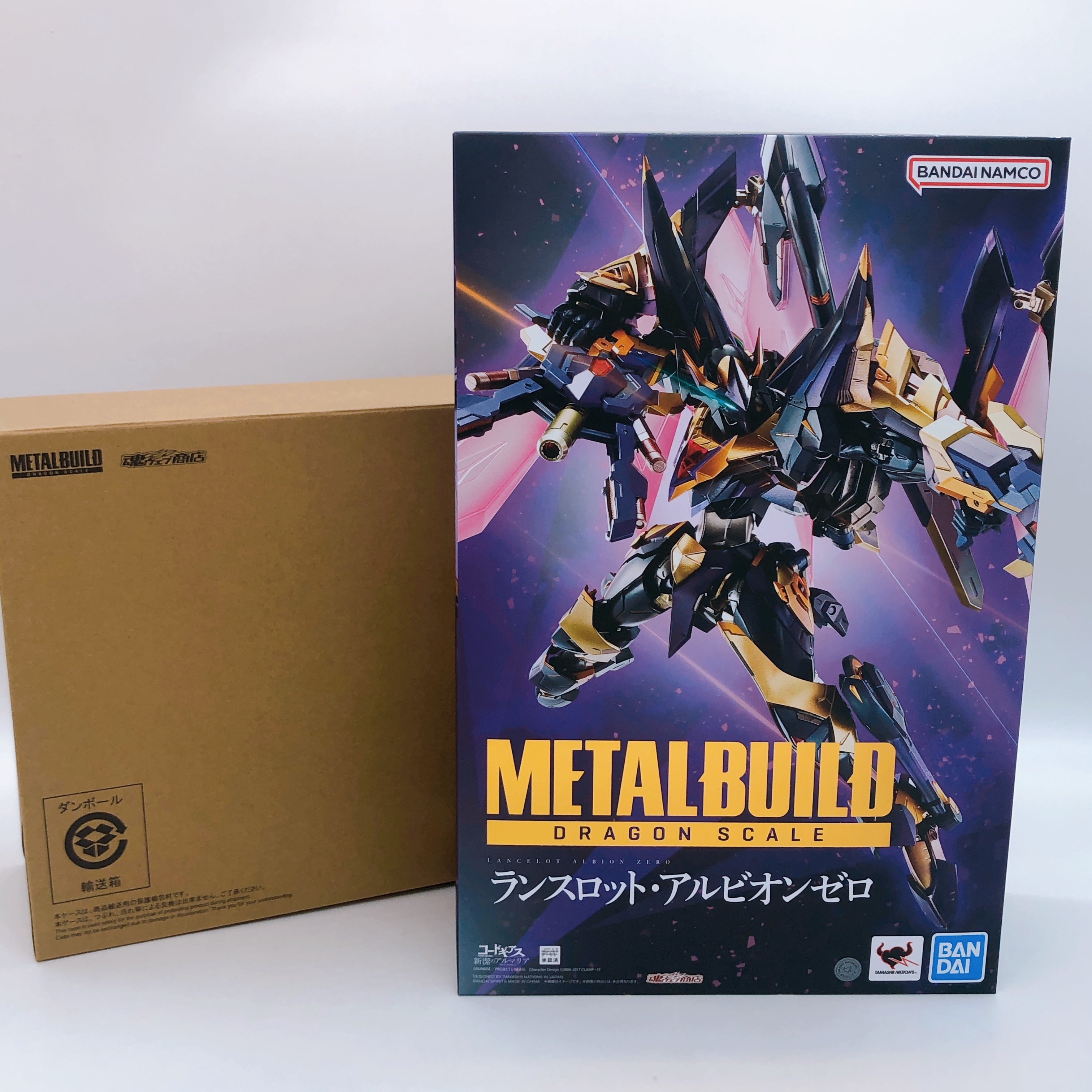 METAL BUILD Dragon Scale Lancelot Albion Zero Action Figure Bandai Japan Sealed