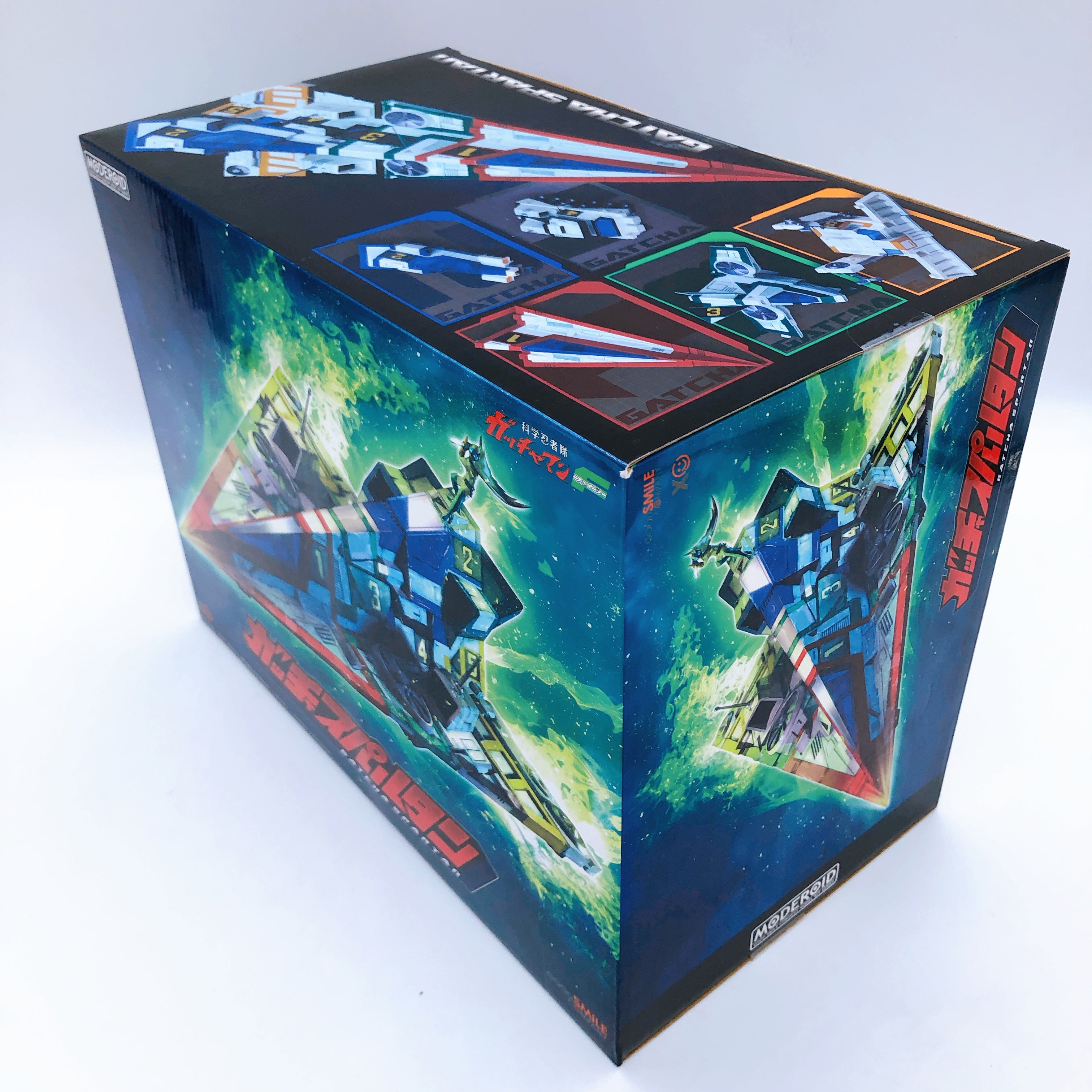 MODEROID Gatcha Spartan Science Ninja Team Gatchaman F Model Kit GSC Japan NEW