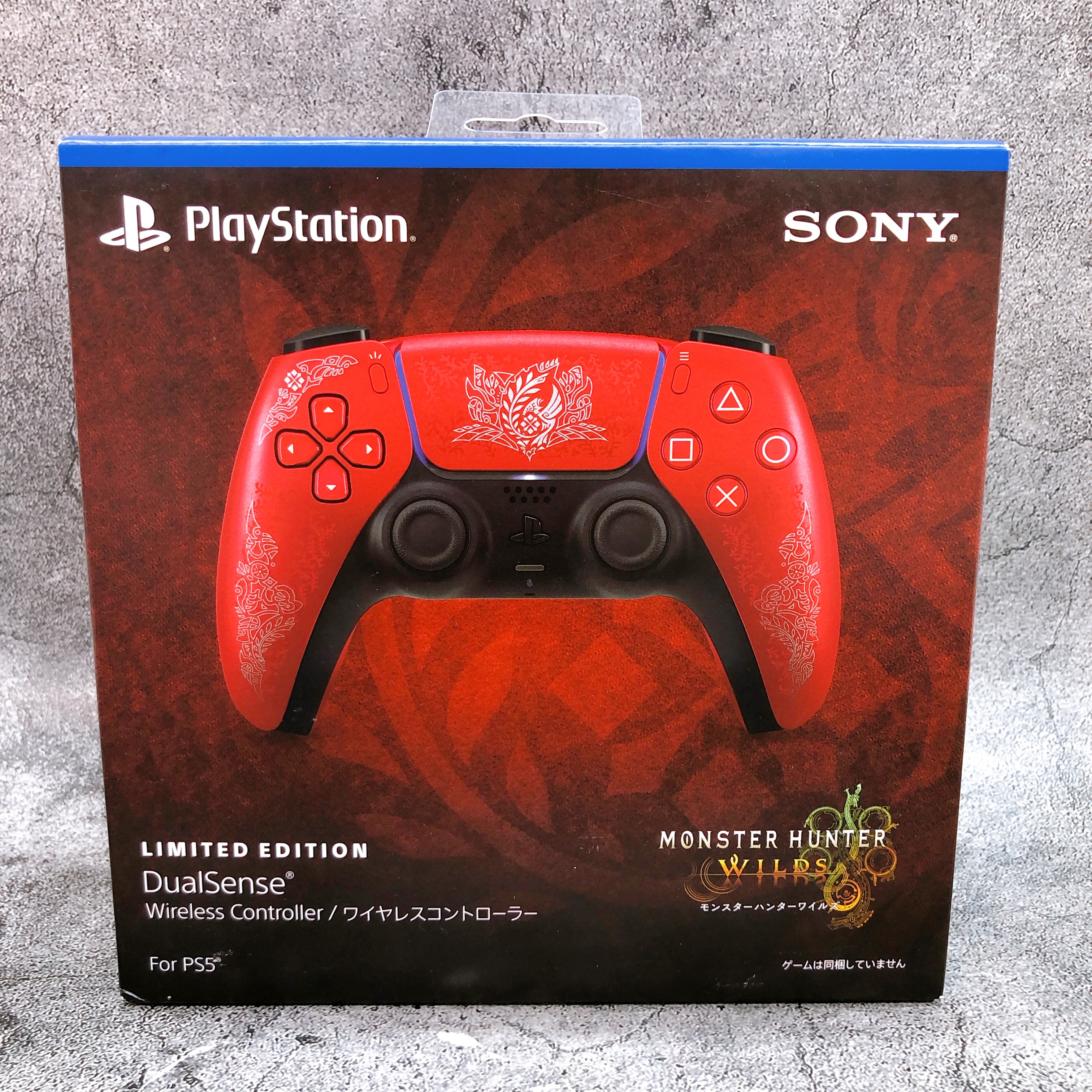 Sony PS5 DualSense Wireless Controller Monster Hunter Wilds Limited Edition NEW