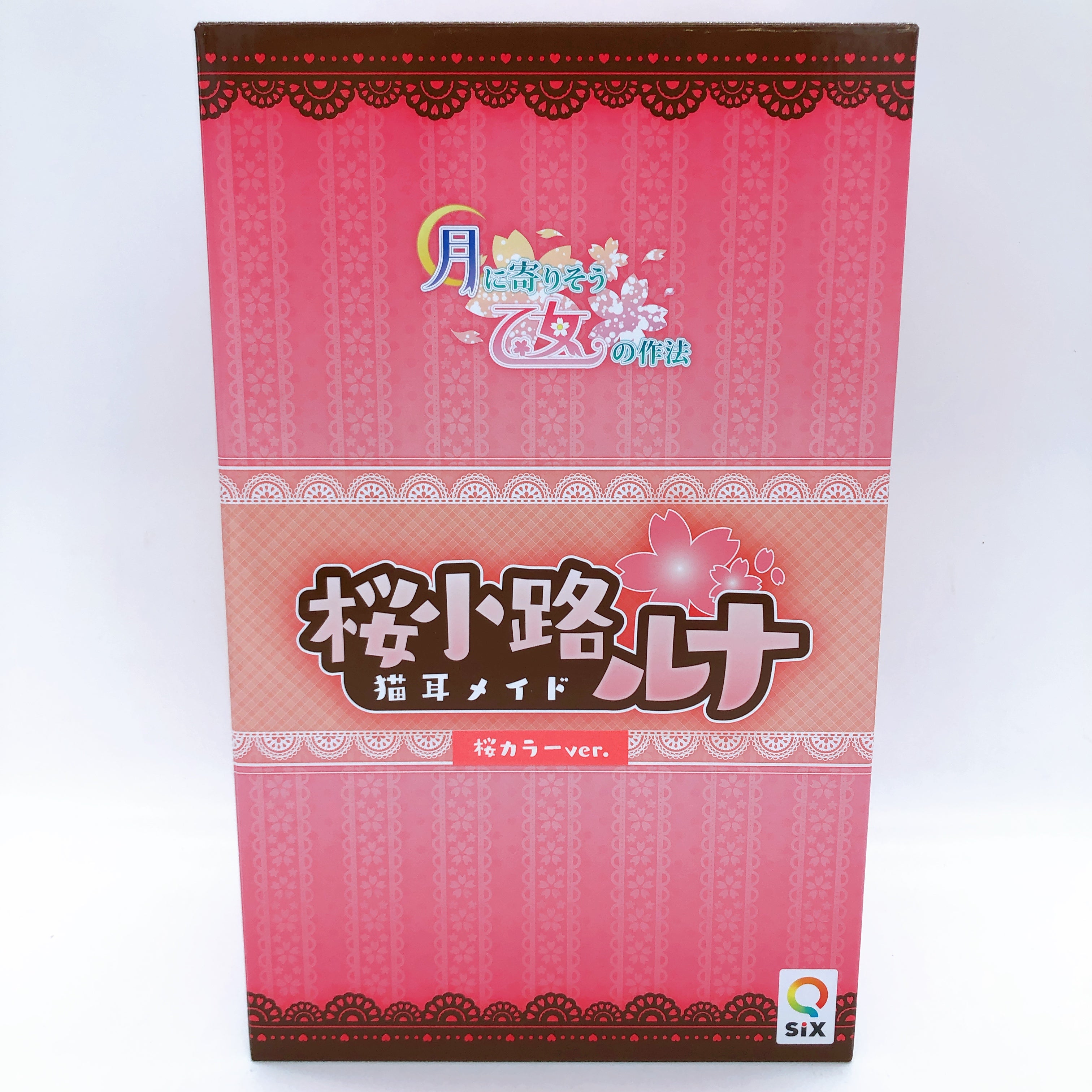 Q-six Luna Sakurakouji Cat Eared Maid Cherry Blossom Ver. 1/6 Scale Figure Japan